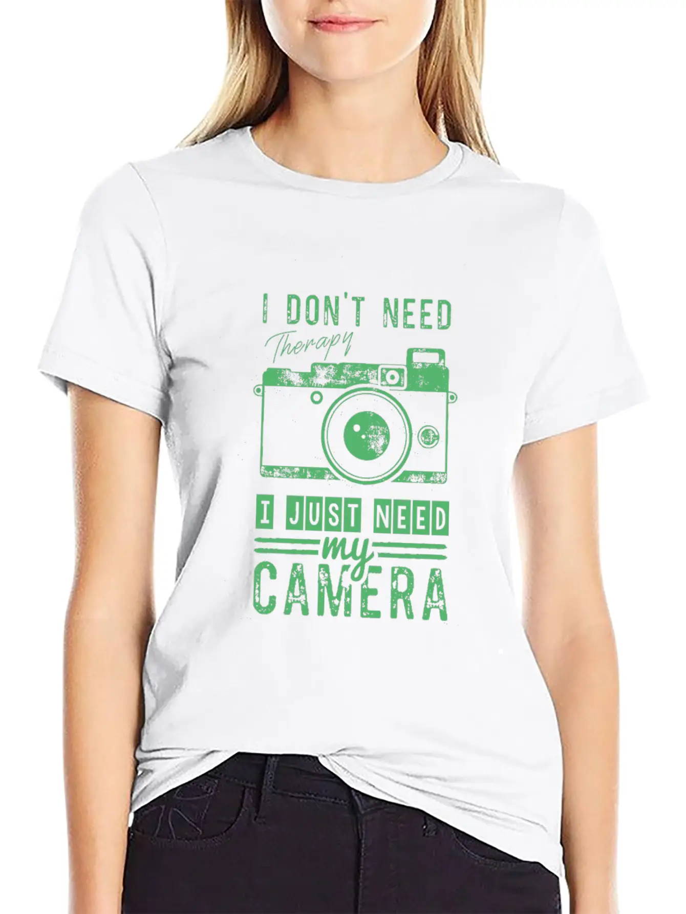 Camera Camera Camera Camera Basic Graphic T-Shirt – Daily Comfort In Soft Cotton