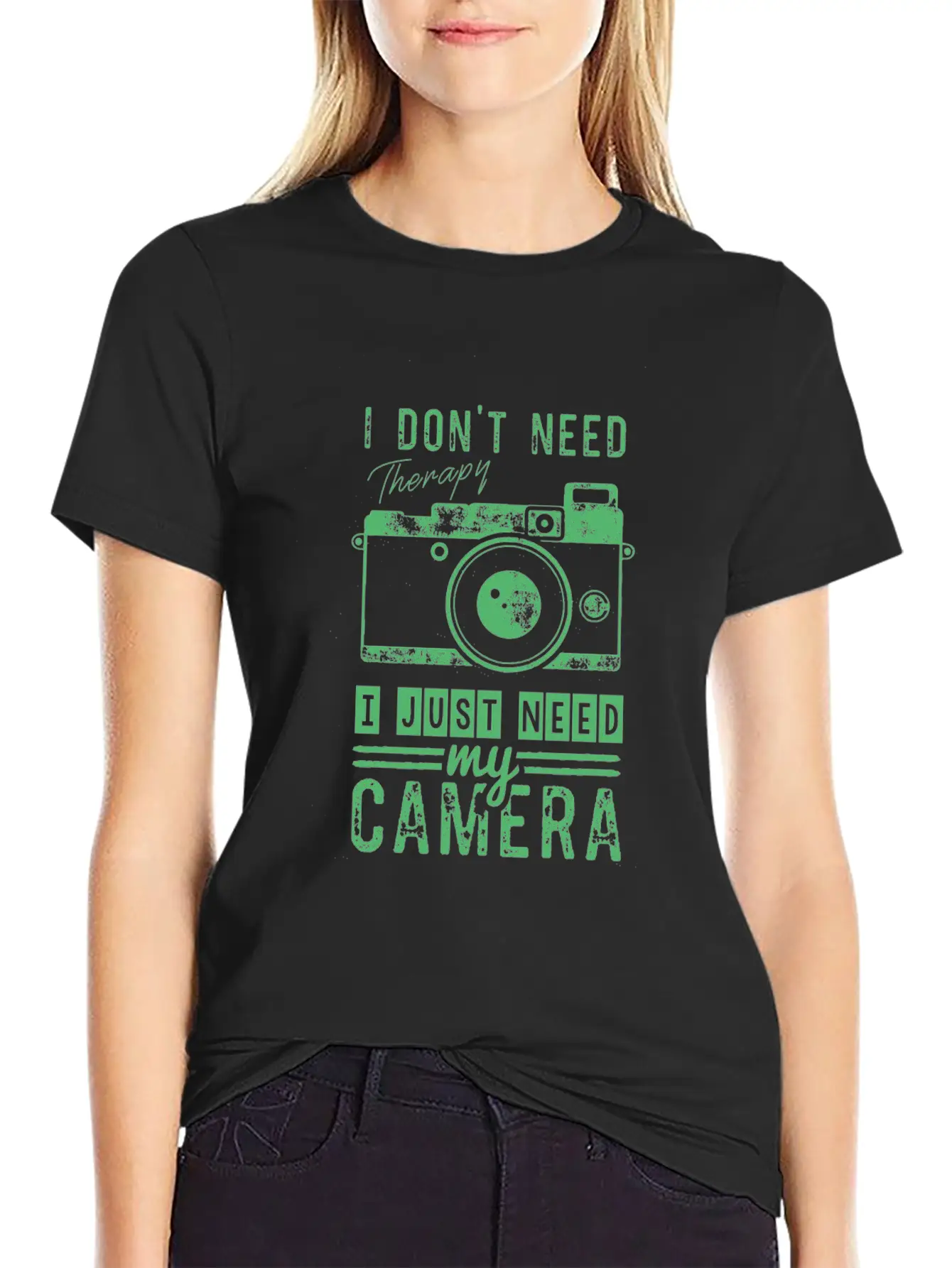 Camera Camera Camera Camera Basic Graphic T-Shirt – Daily Comfort In Soft Cotton