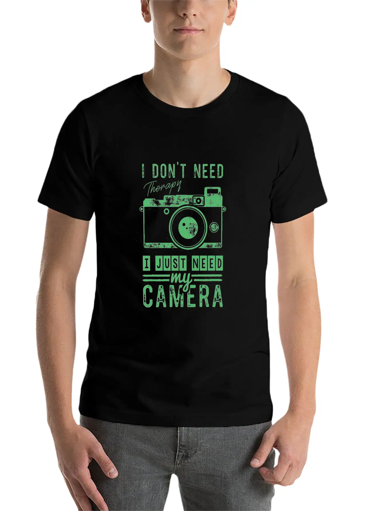 Camera Camera Camera Camera Basic Graphic T-Shirt – Daily Comfort In Soft Cotton