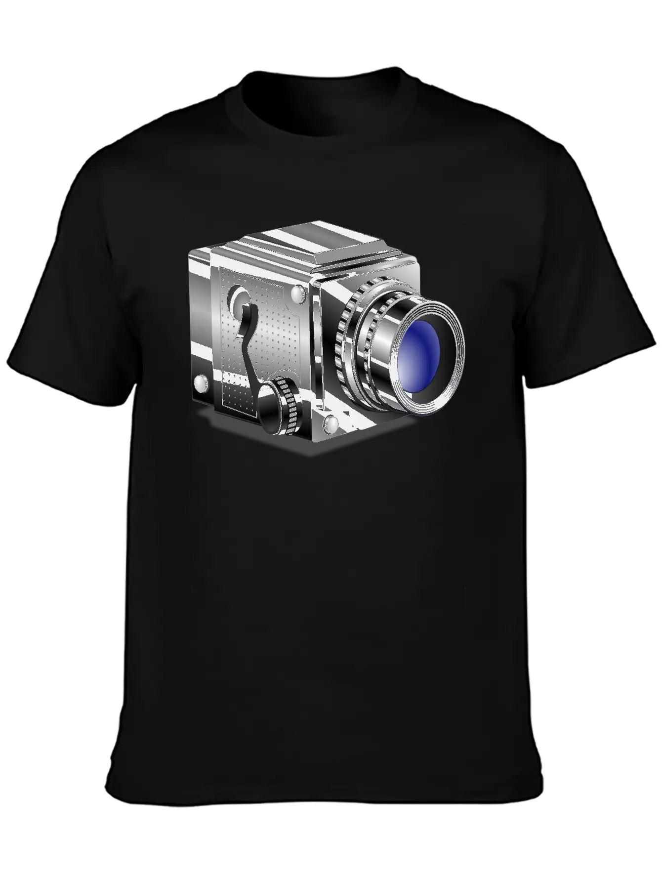 Camera Comfortable Minimalist Graphic Tee – Summer Style Essential