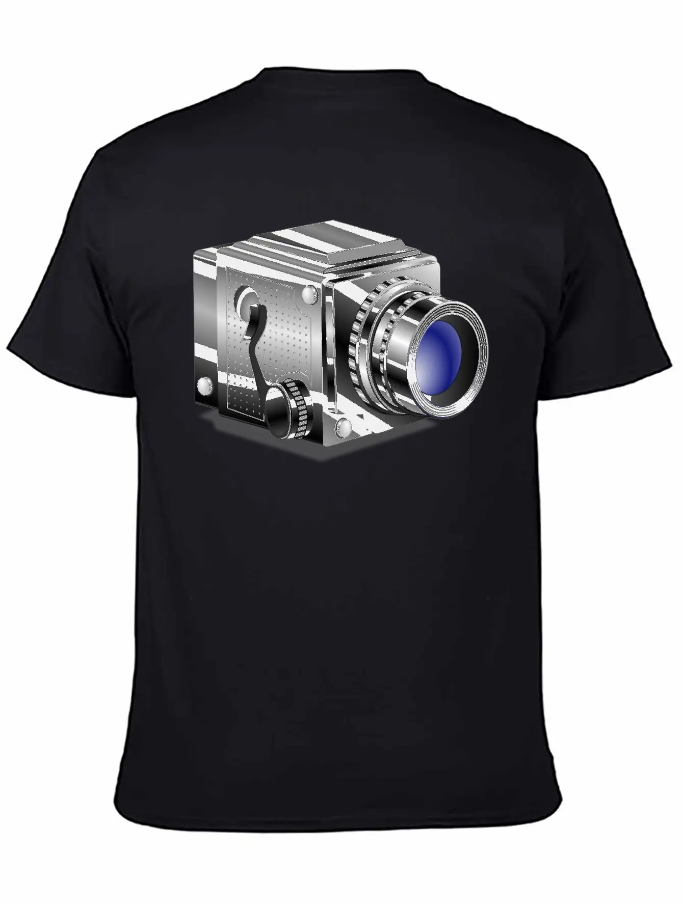 Camera Comfortable Minimalist Graphic Tee – Summer Style Essential