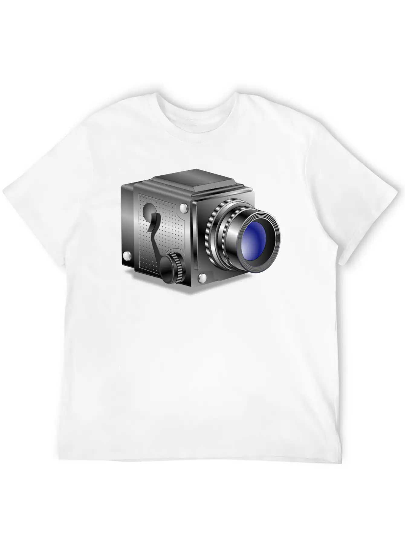 Camera Comfortable Minimalist Graphic Tee – Summer Style Essential