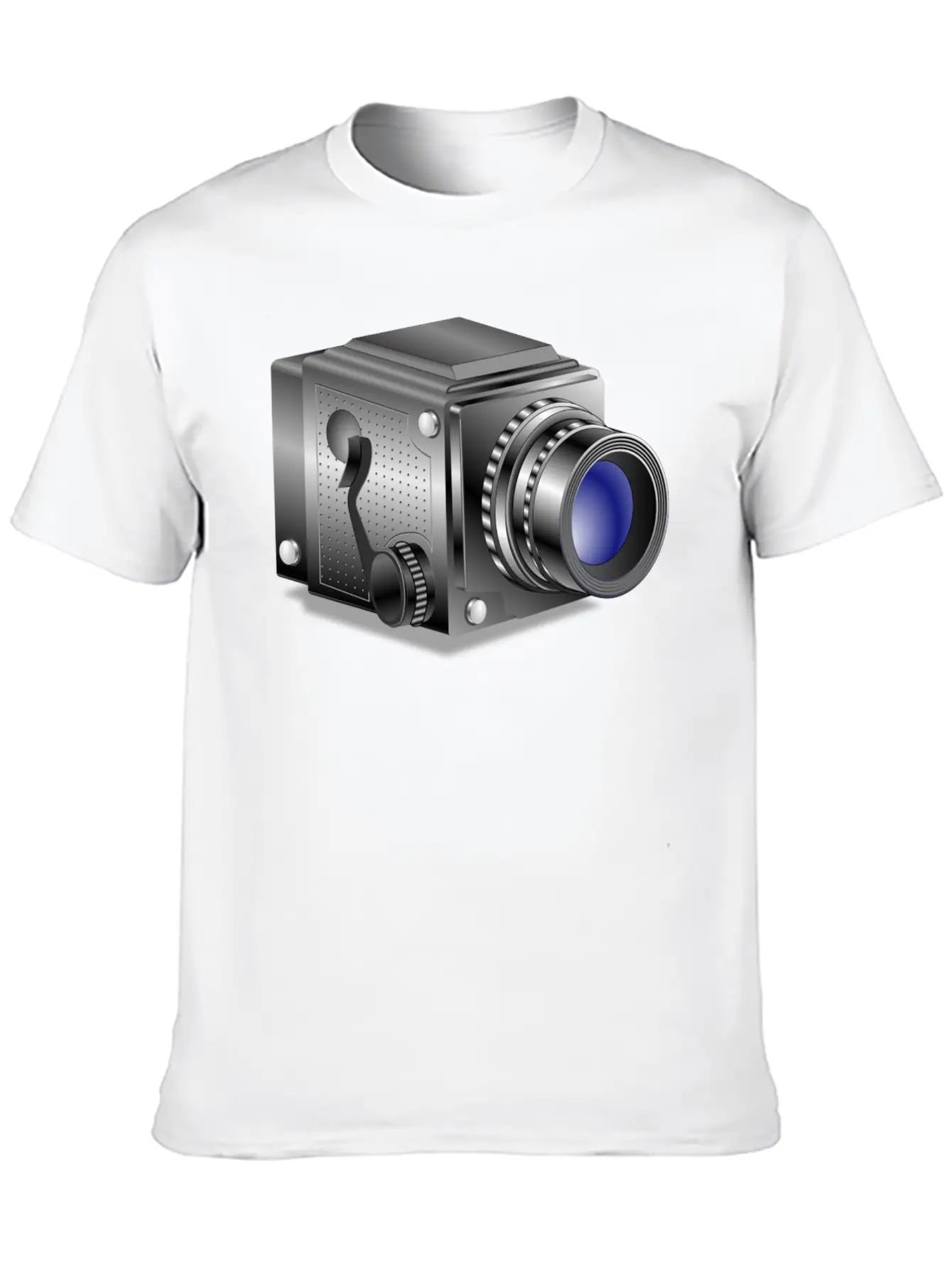 Camera Comfortable Minimalist Graphic Tee – Summer Style Essential