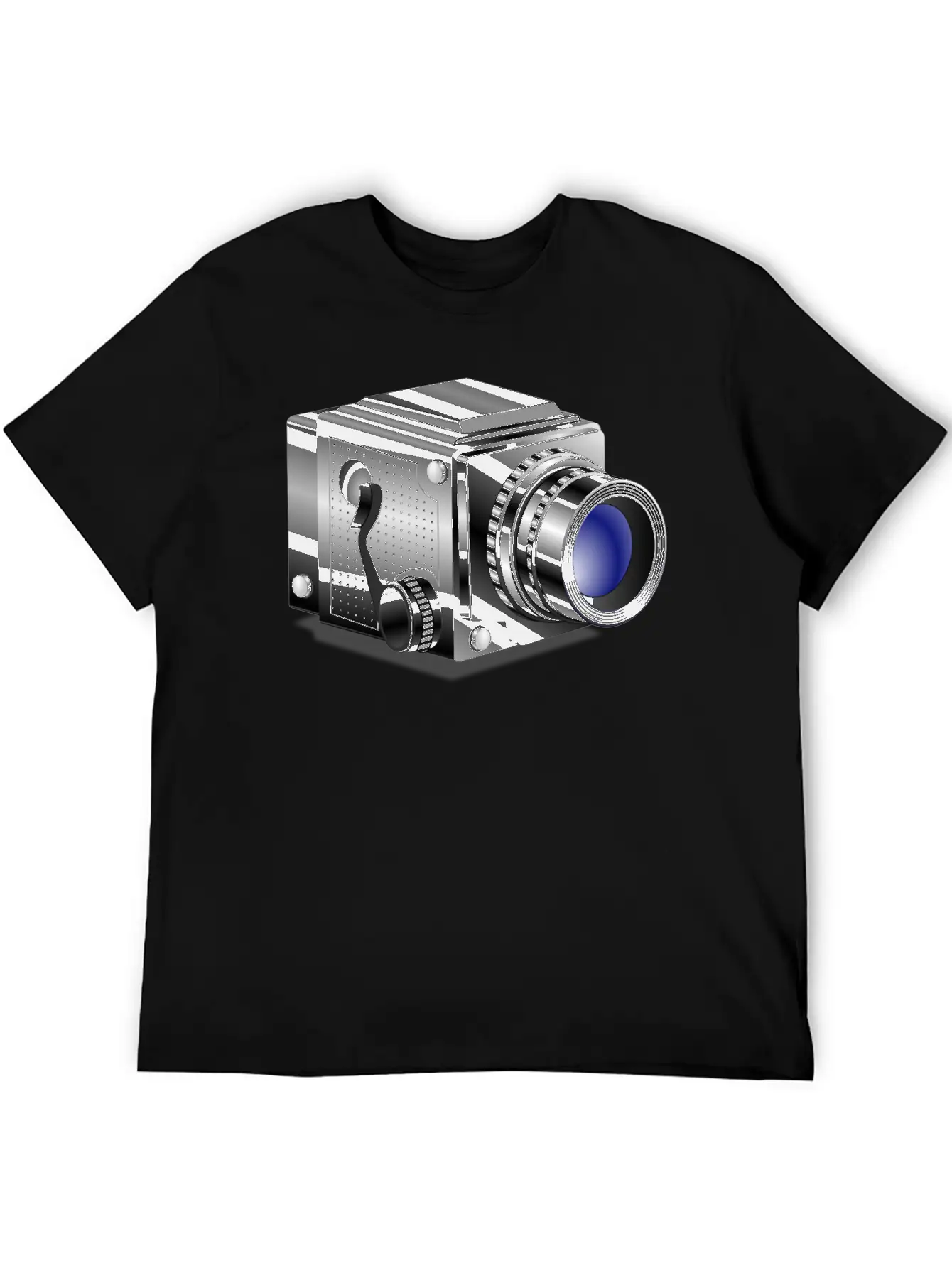 Camera Comfortable Minimalist Graphic Tee – Summer Style Essential