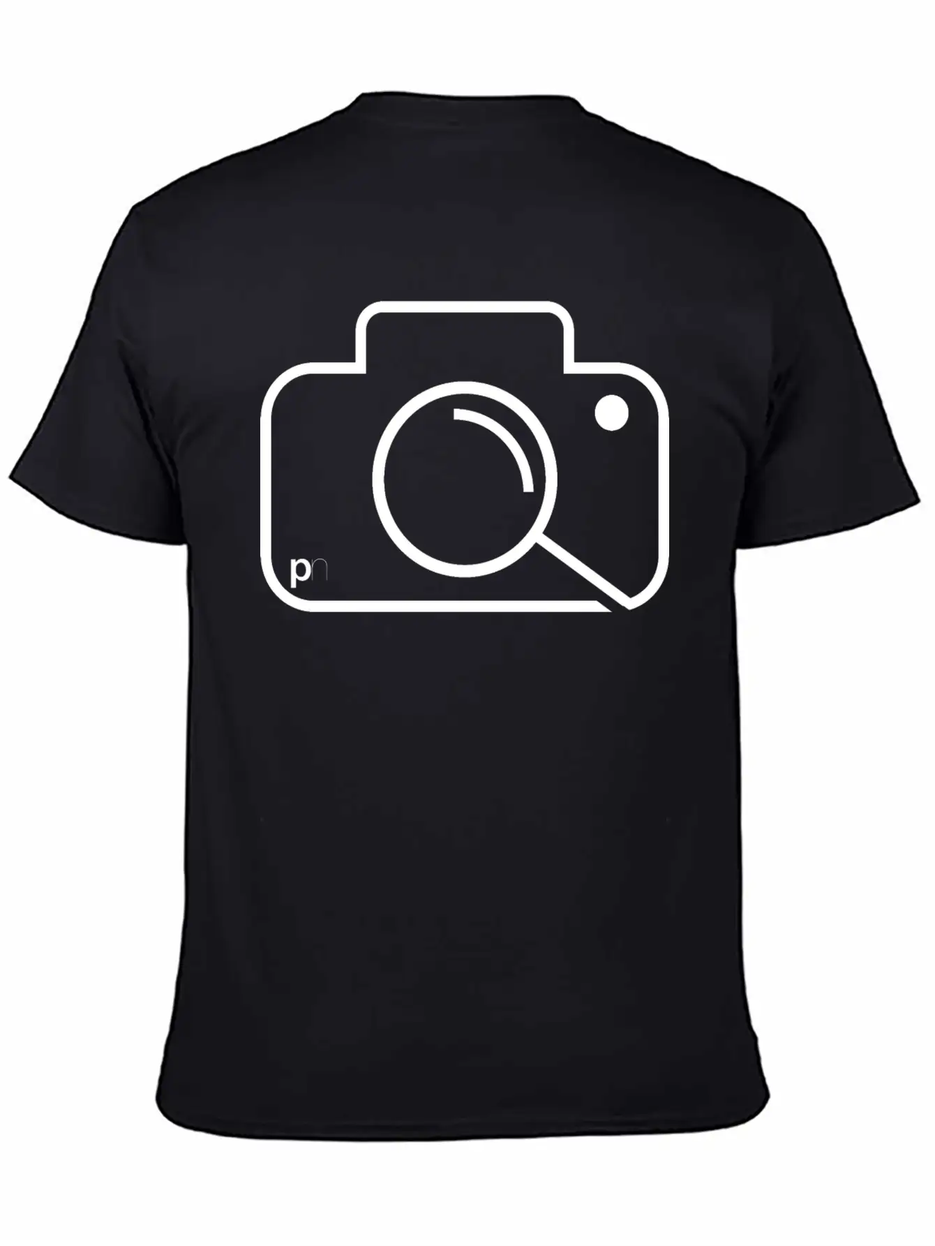 Camera Logo Essential Unisex Summer Tee – Soft Cotton Casual Fit