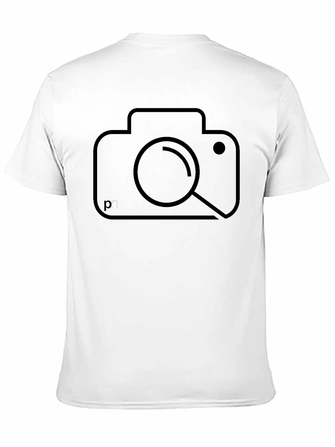 Camera Logo Essential Unisex Summer Tee – Soft Cotton Casual Fit