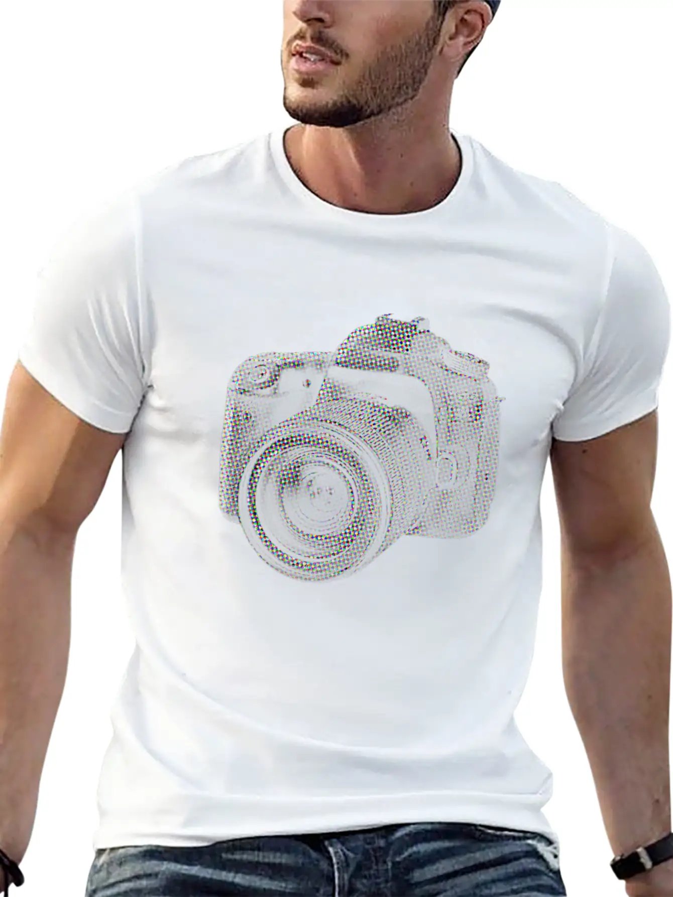 Camera Pop Basic Graphic T-Shirt – Daily Comfort In Soft Cotton