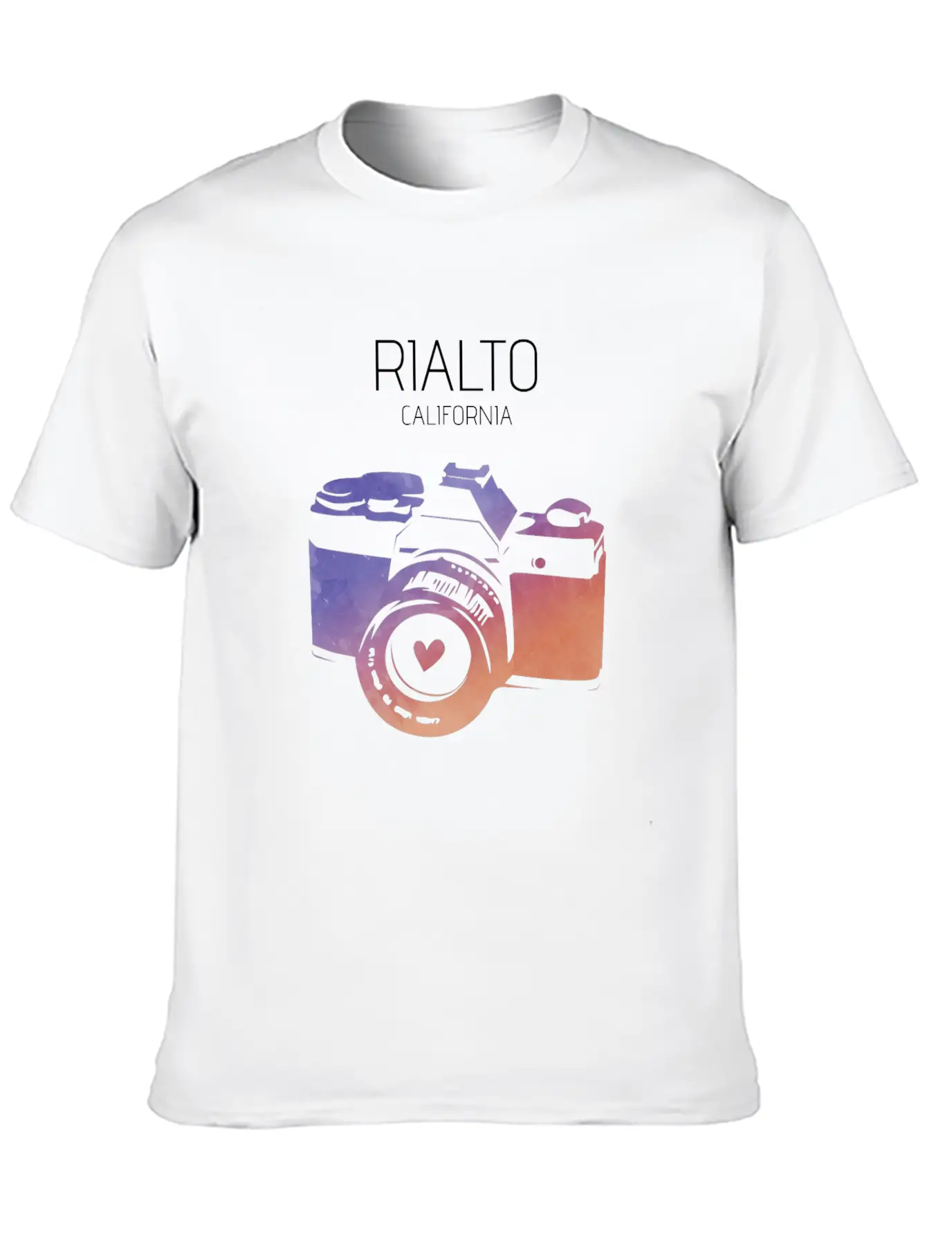 Camera Rialto Timeless Short Sleeve Tee – Comfy And Minimalist Design