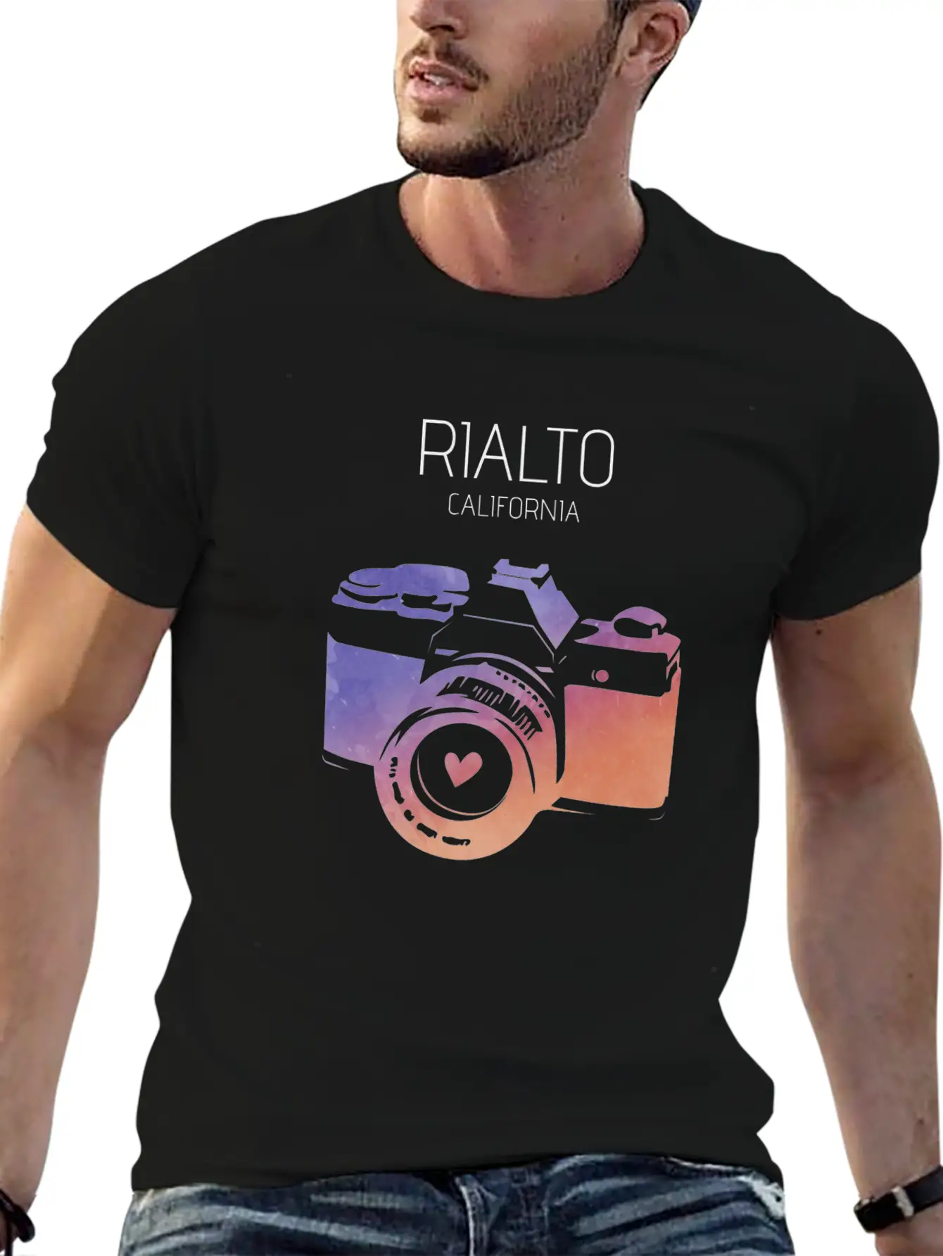 Camera Rialto Timeless Short Sleeve Tee – Comfy And Minimalist Design