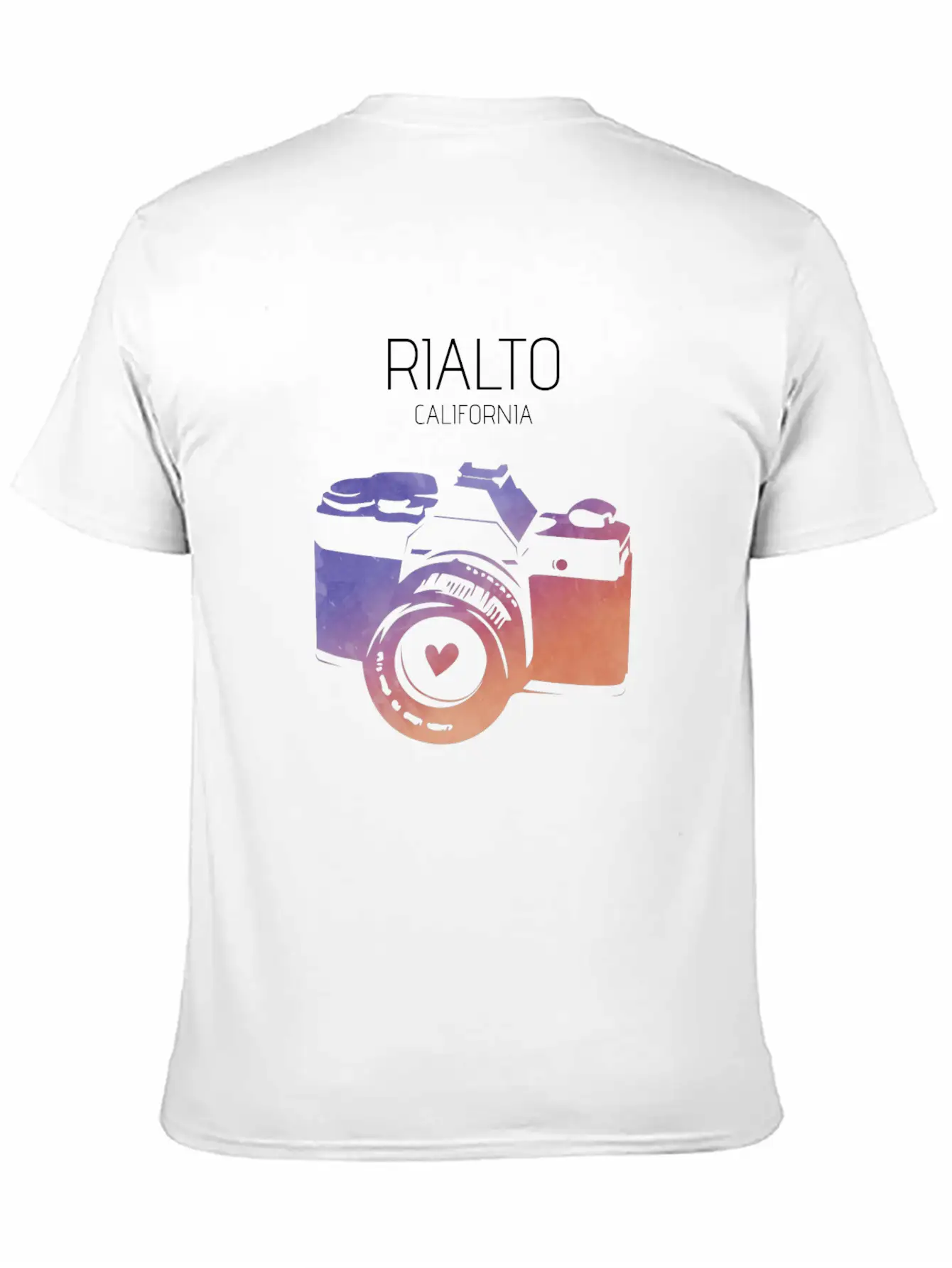 Camera Rialto Timeless Short Sleeve Tee – Comfy And Minimalist Design