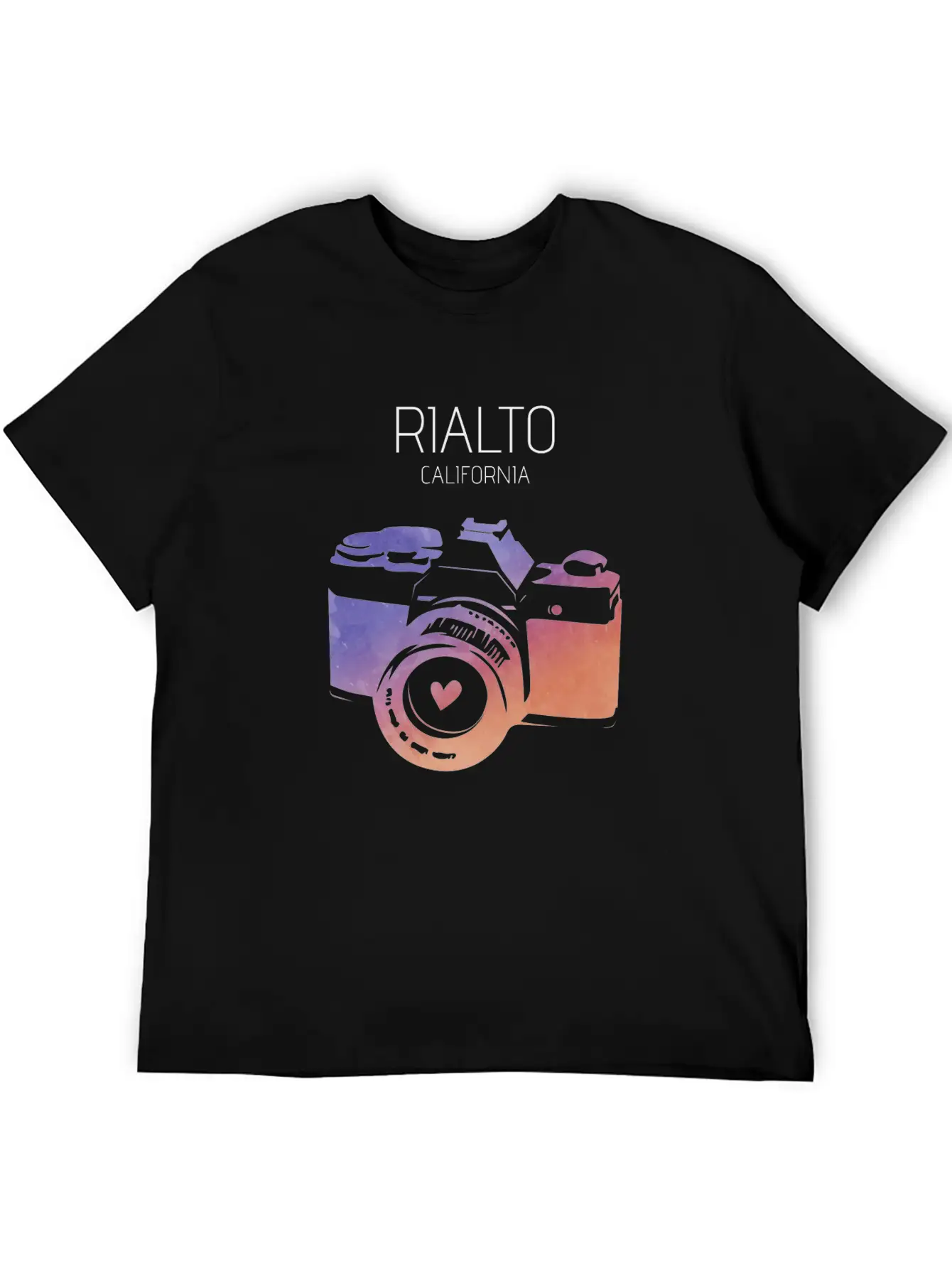Camera Rialto Timeless Short Sleeve Tee – Comfy And Minimalist Design