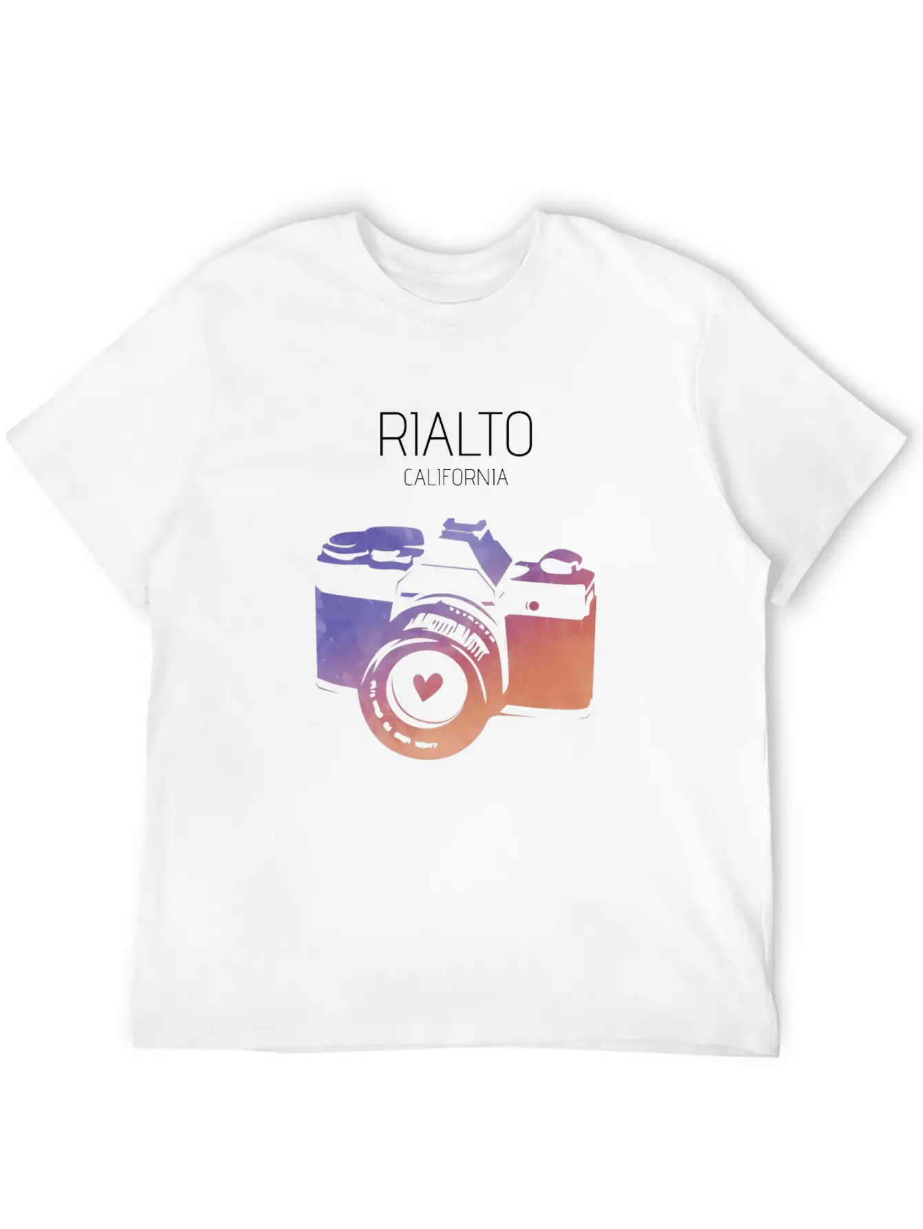 Camera Rialto Timeless Short Sleeve Tee – Comfy And Minimalist Design