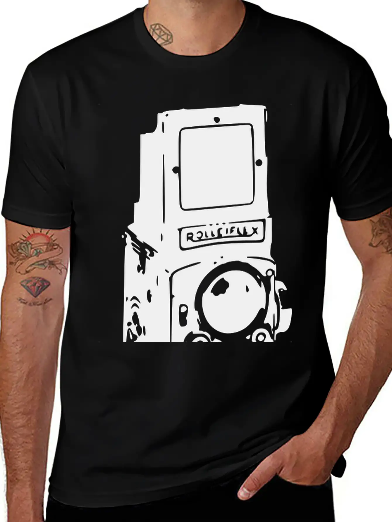Camera Stylish Everyday T-Shirt – Unisex Basic Cotton Tee