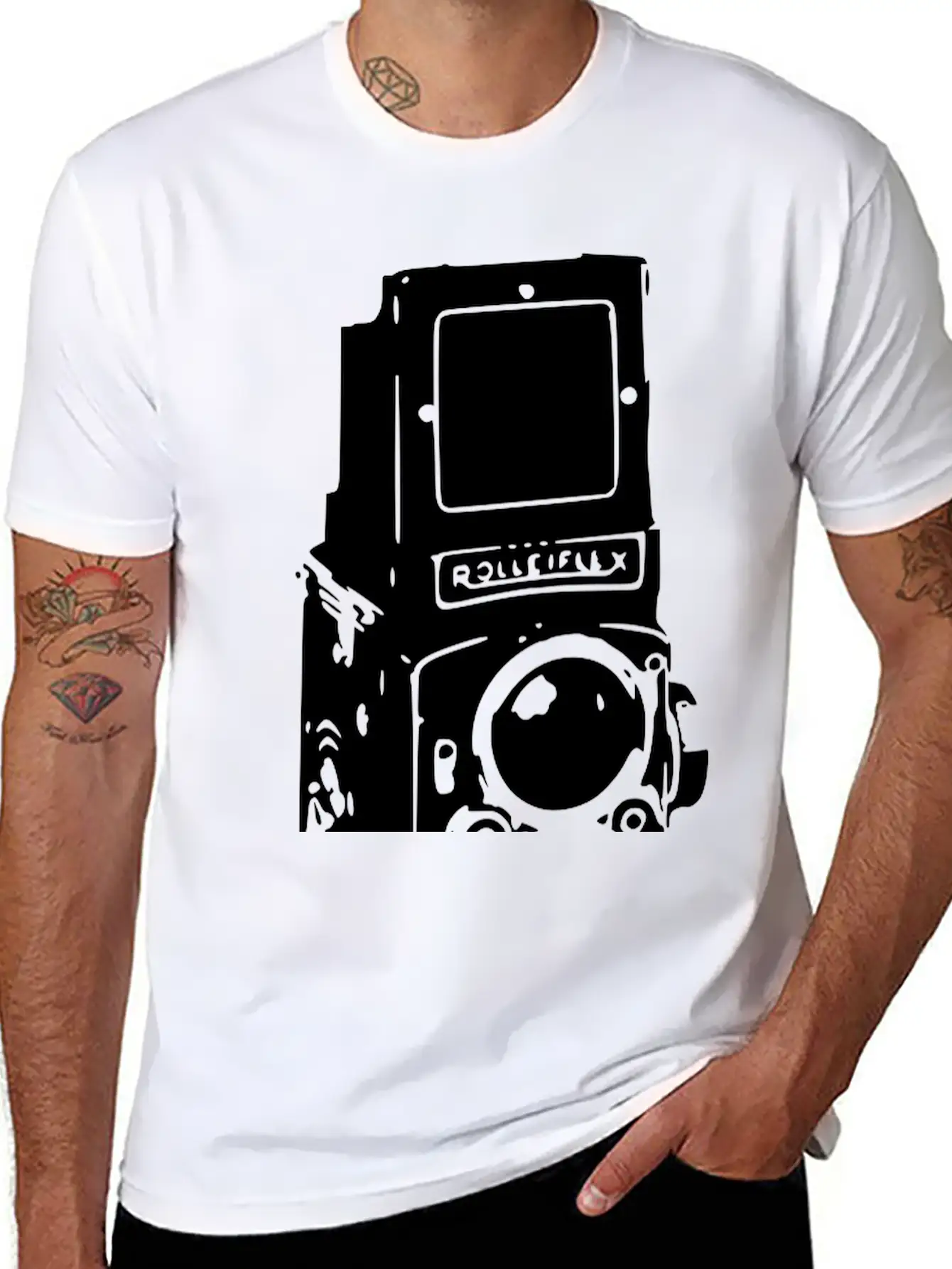 Camera Stylish Everyday T-Shirt – Unisex Basic Cotton Tee