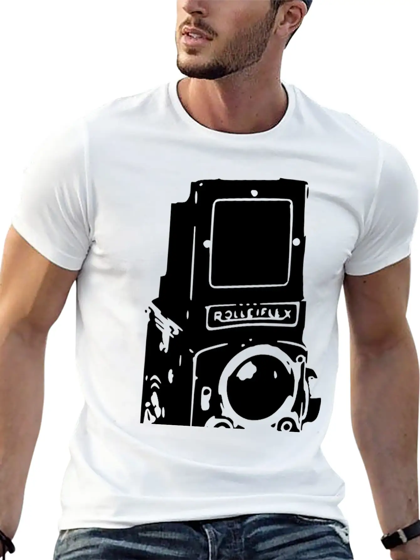 Camera Stylish Everyday T-Shirt – Unisex Basic Cotton Tee