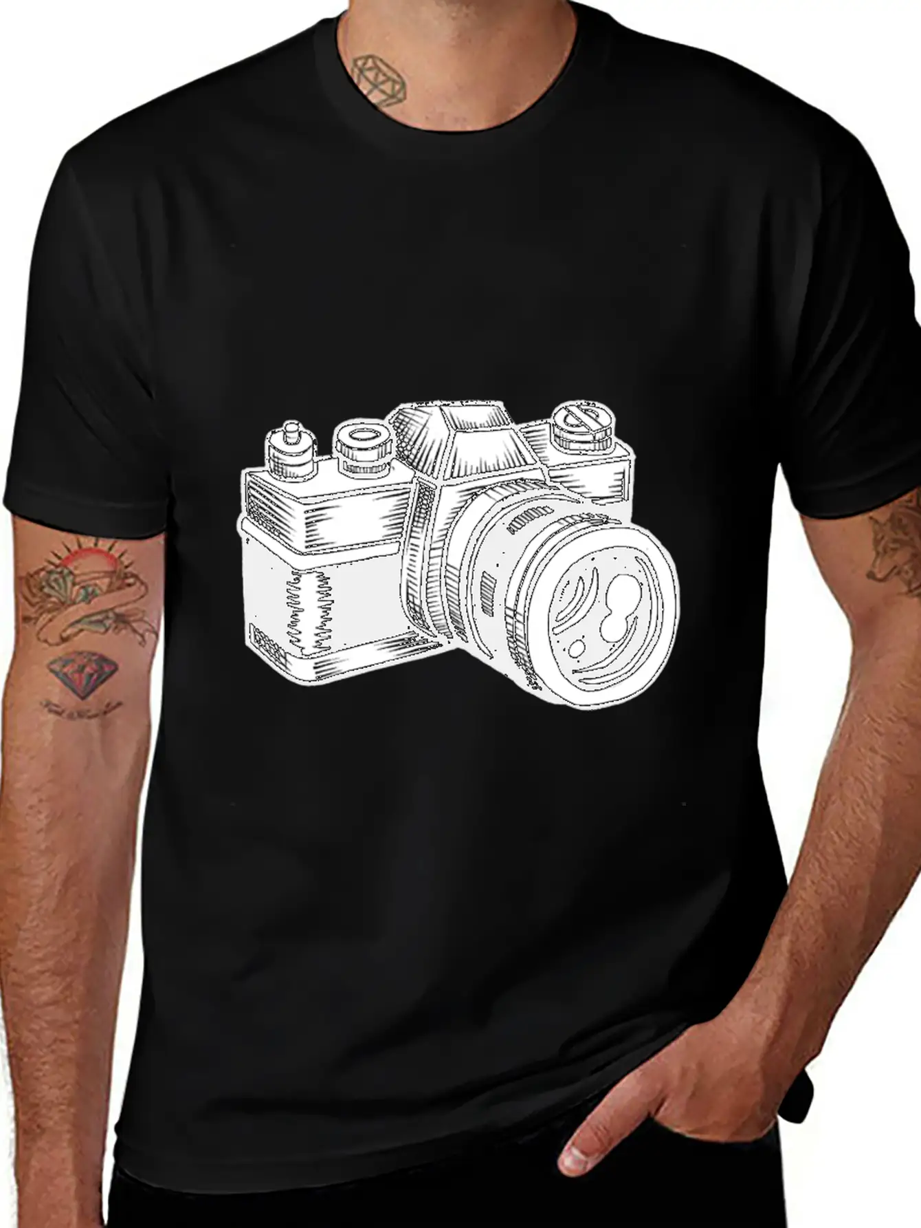 Camera T Shirt Camera T Shirt Timeless Short Sleeve Tee – Comfy And Minimalist Design