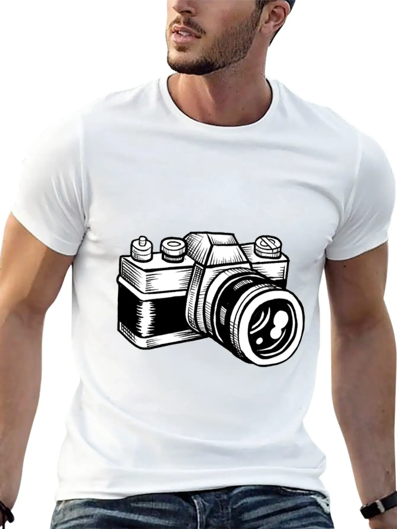Camera T Shirt Camera T Shirt Timeless Short Sleeve Tee – Comfy And Minimalist Design