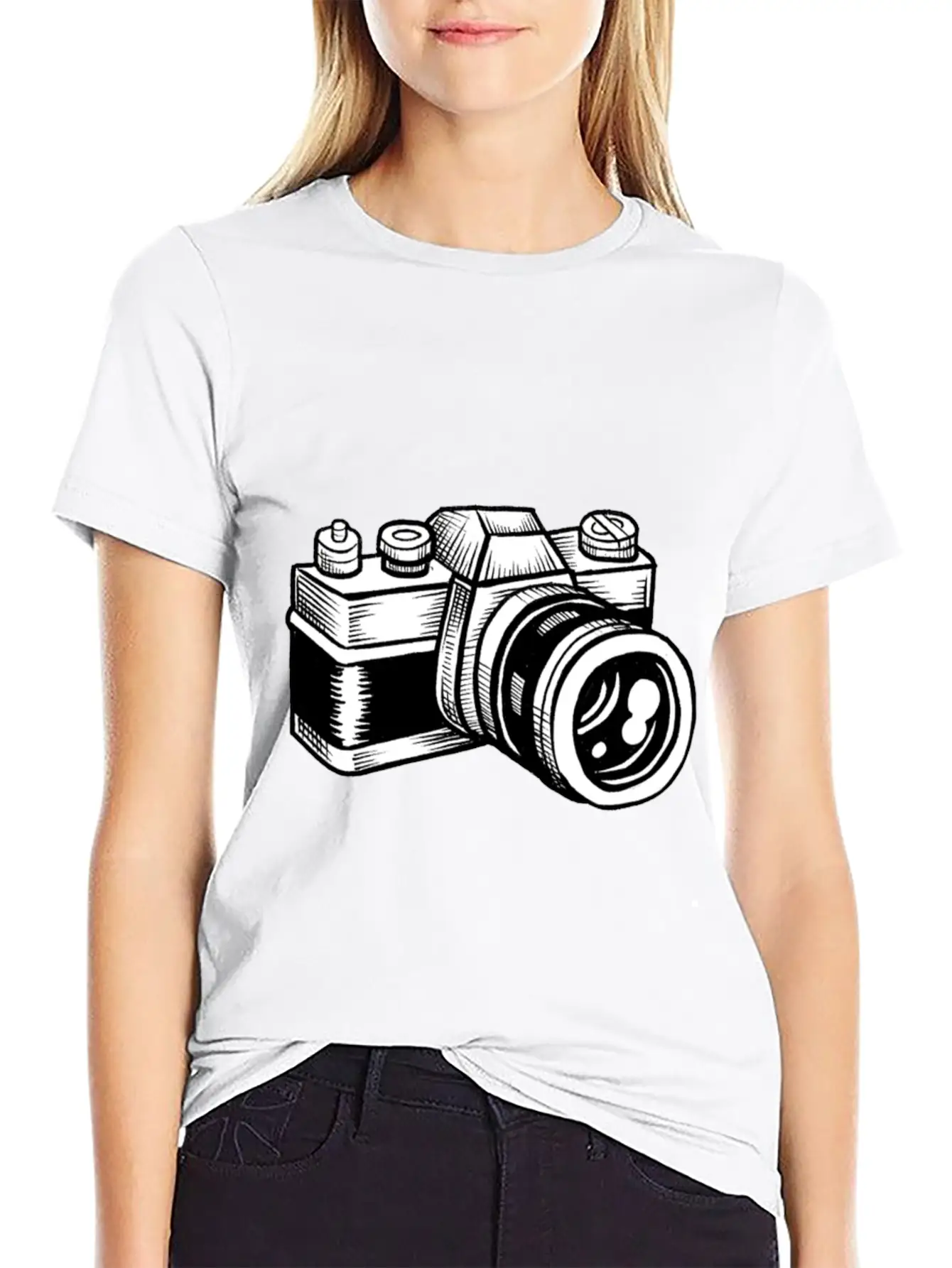 Camera T Shirt Camera T Shirt Timeless Short Sleeve Tee – Comfy And Minimalist Design
