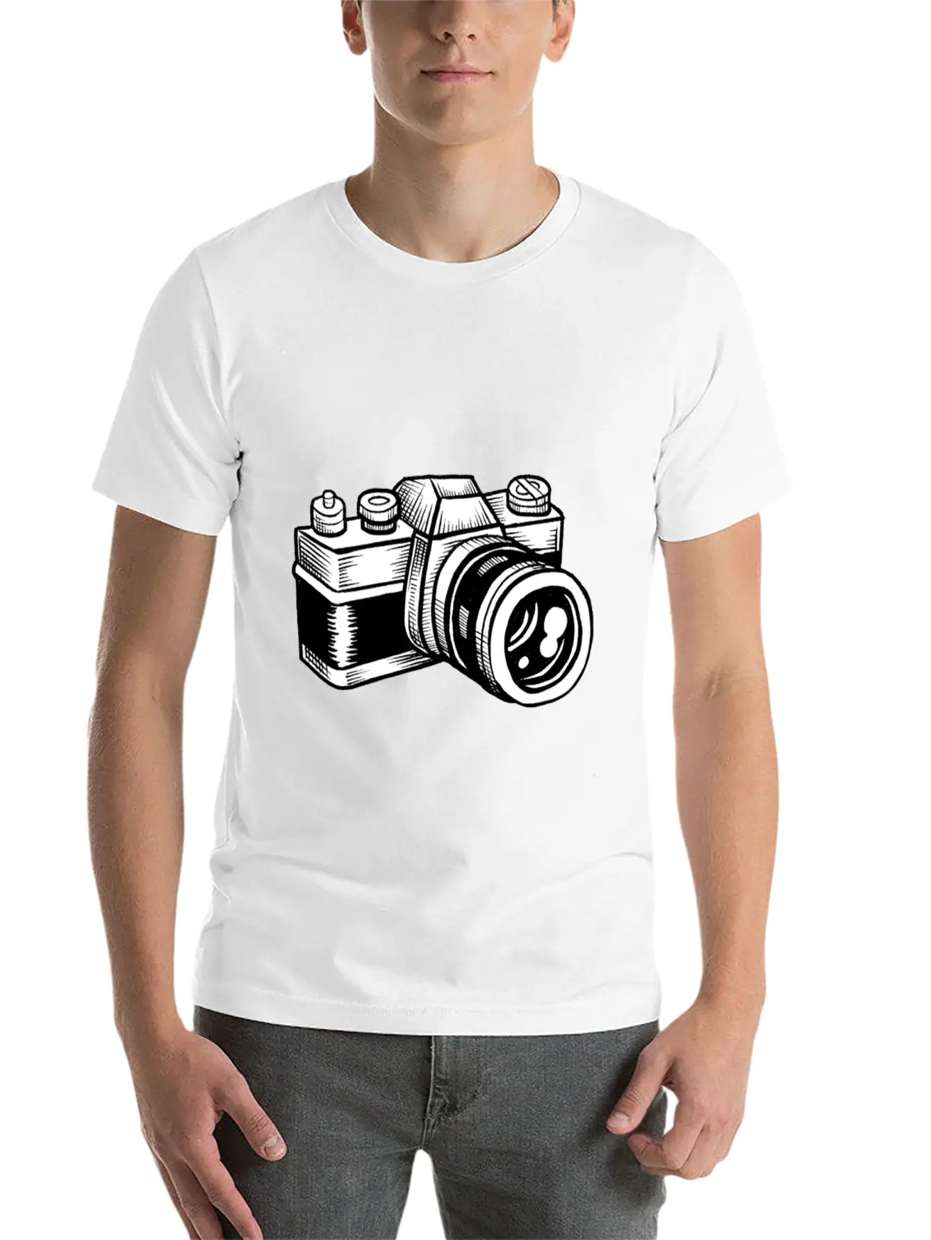 Camera T Shirt Camera T Shirt Timeless Short Sleeve Tee – Comfy And Minimalist Design