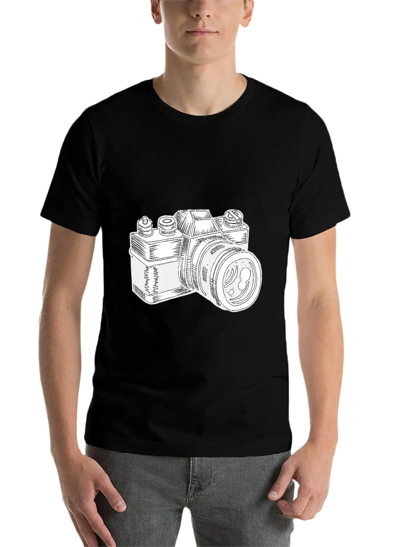 Camera T Shirt Camera T Shirt Timeless Short Sleeve Tee – Comfy And Minimalist Design
