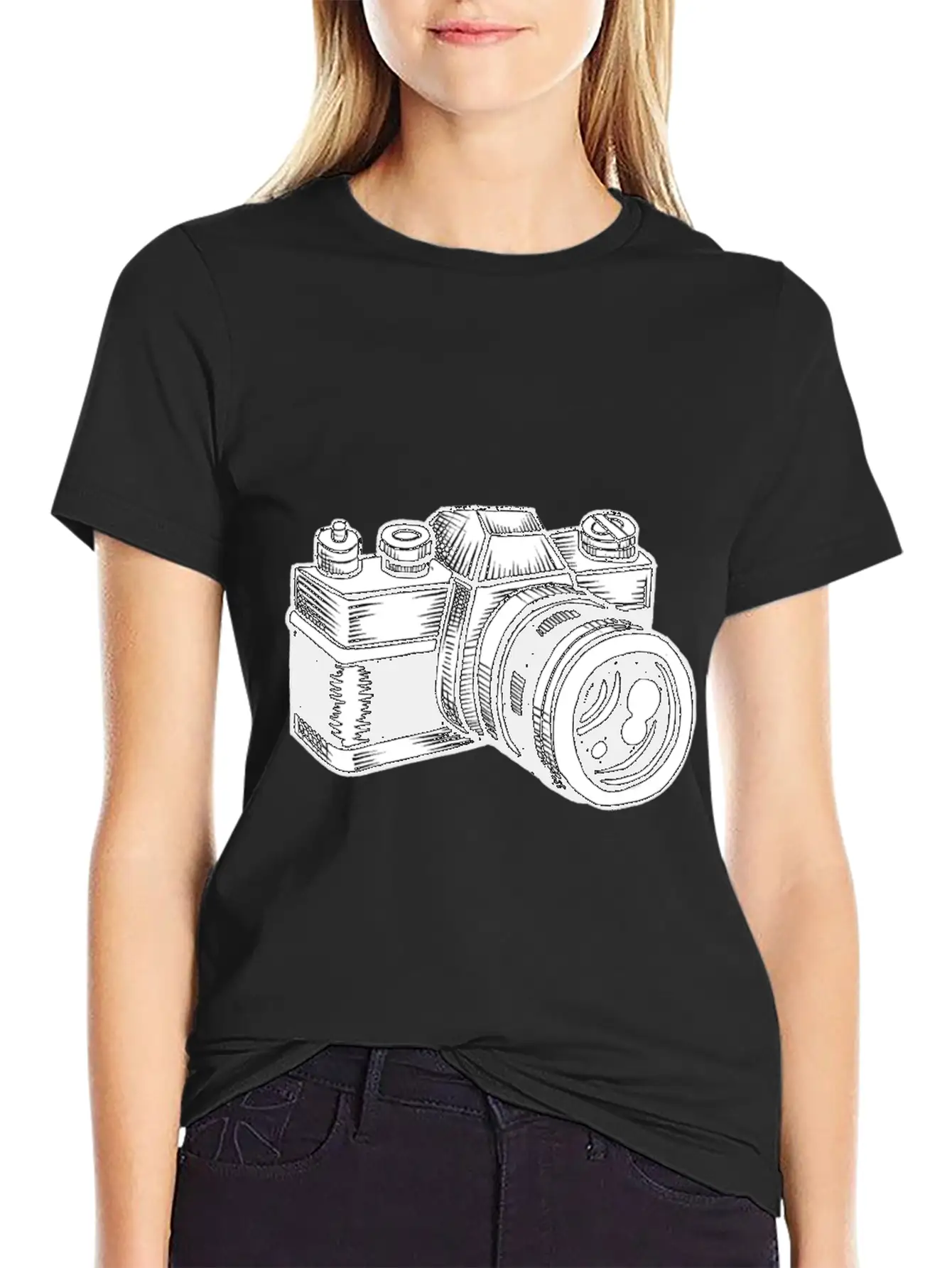 Camera T Shirt Camera T Shirt Timeless Short Sleeve Tee – Comfy And Minimalist Design