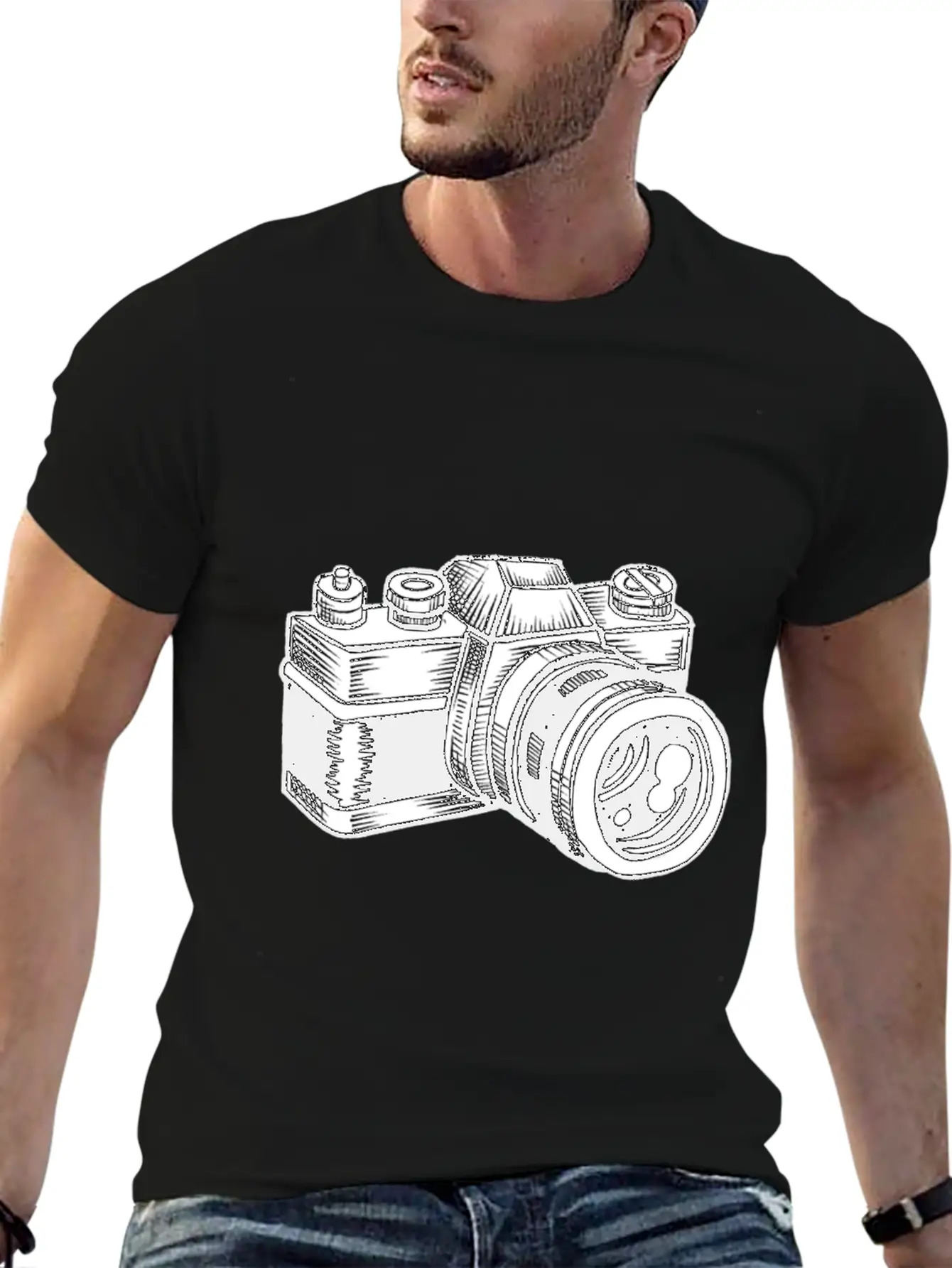 Camera T Shirt Camera T Shirt Timeless Short Sleeve Tee – Comfy And Minimalist Design