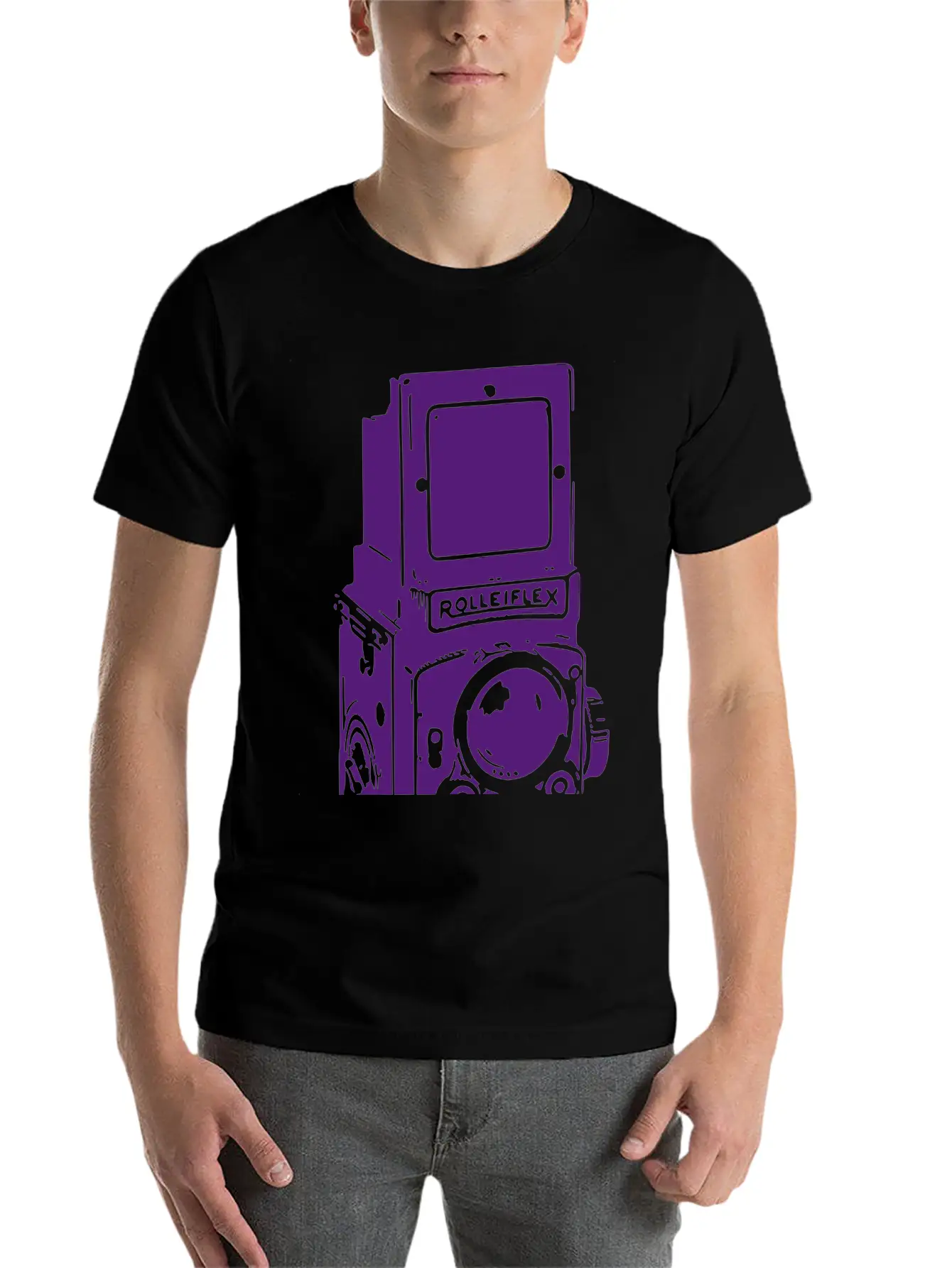 Camera Timeless Short Sleeve Tee – Comfy And Minimalist Design