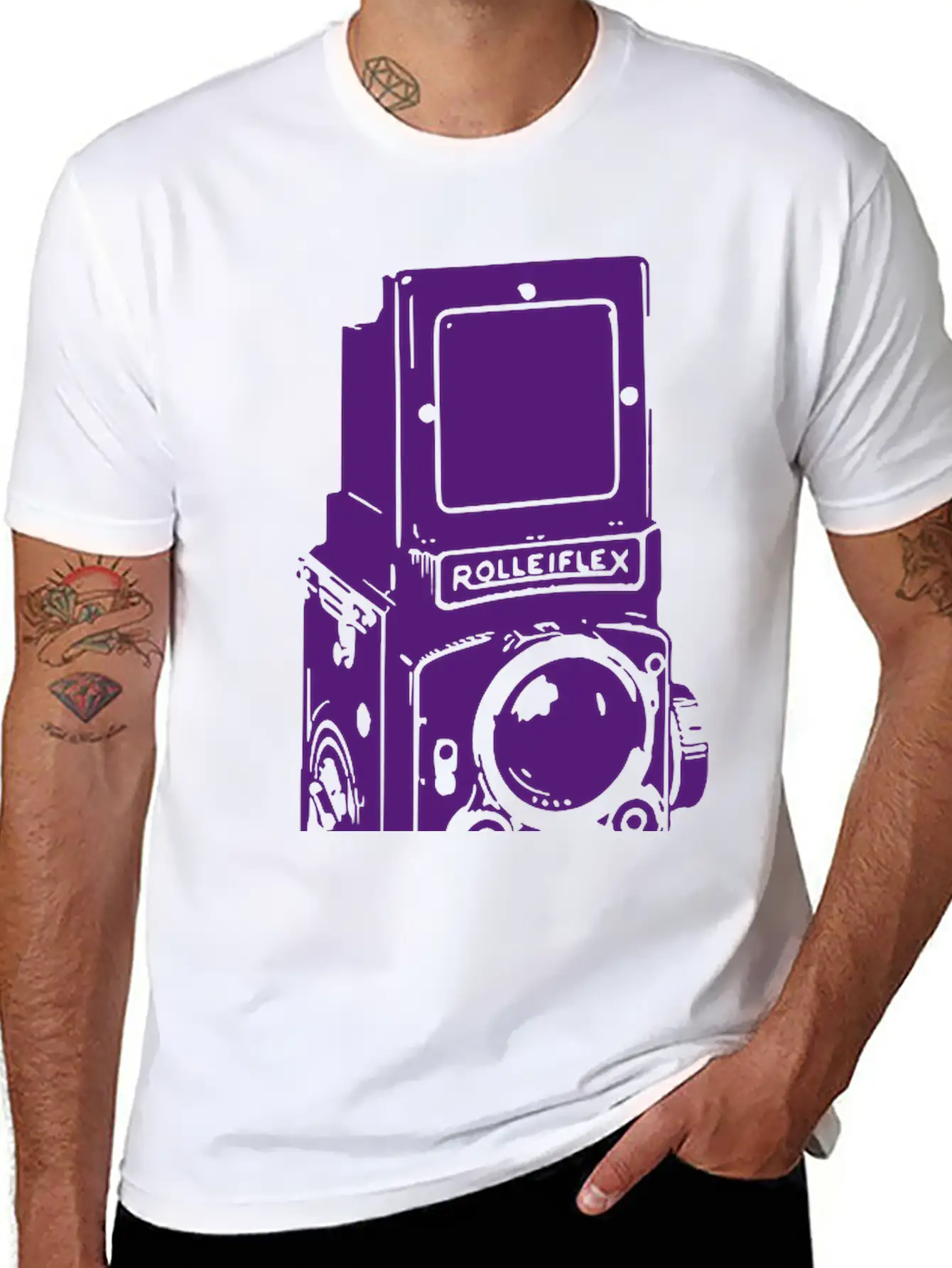 Camera Timeless Short Sleeve Tee – Comfy And Minimalist Design