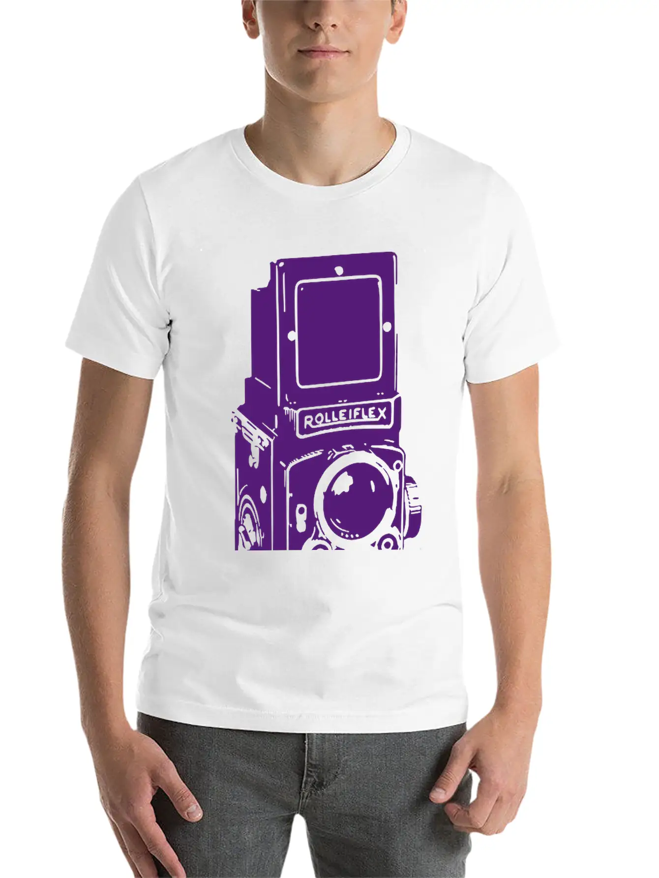 Camera Timeless Short Sleeve Tee – Comfy And Minimalist Design