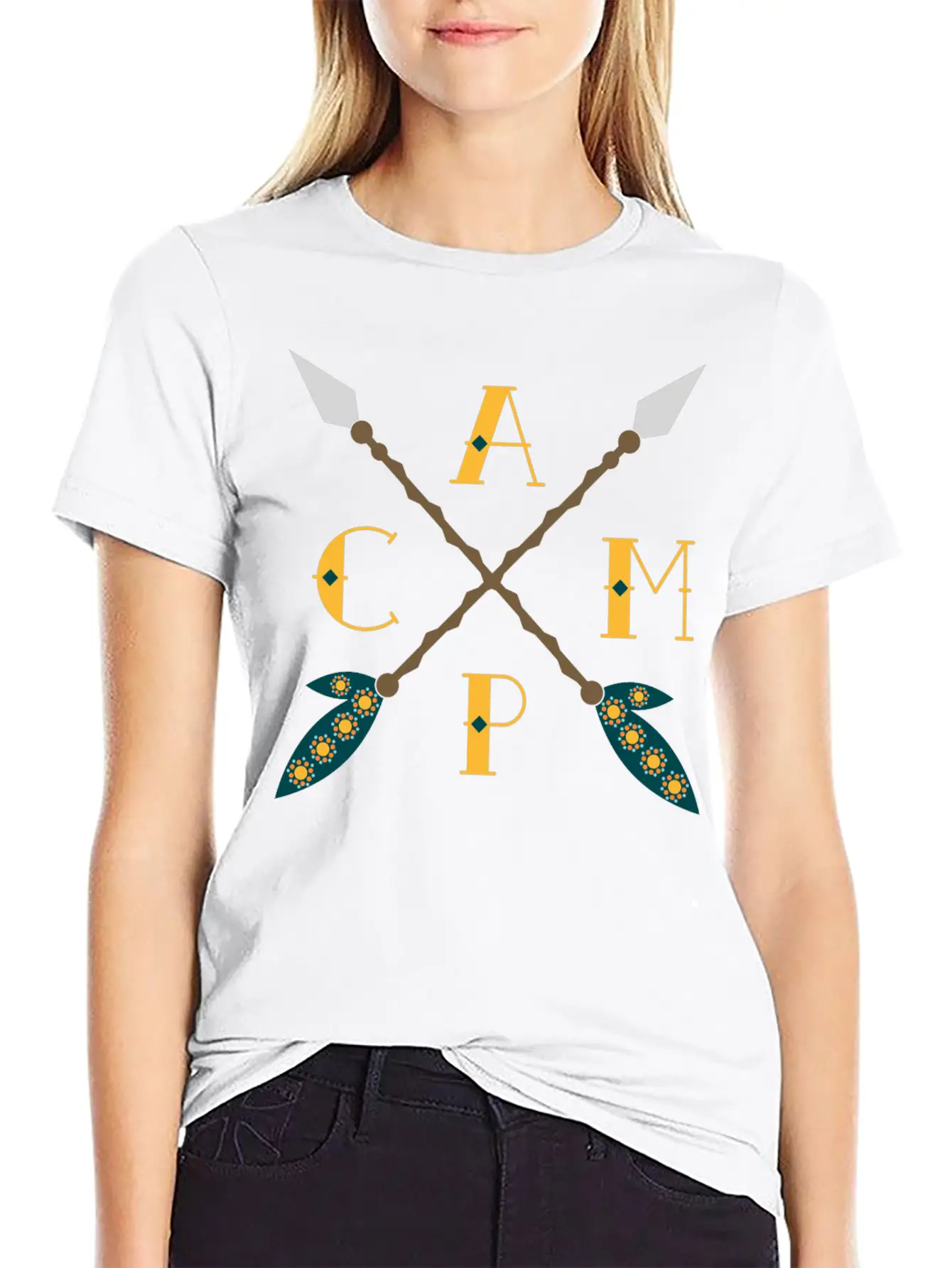 Camp Comfortable Minimalist Graphic Tee – Summer Style Essential