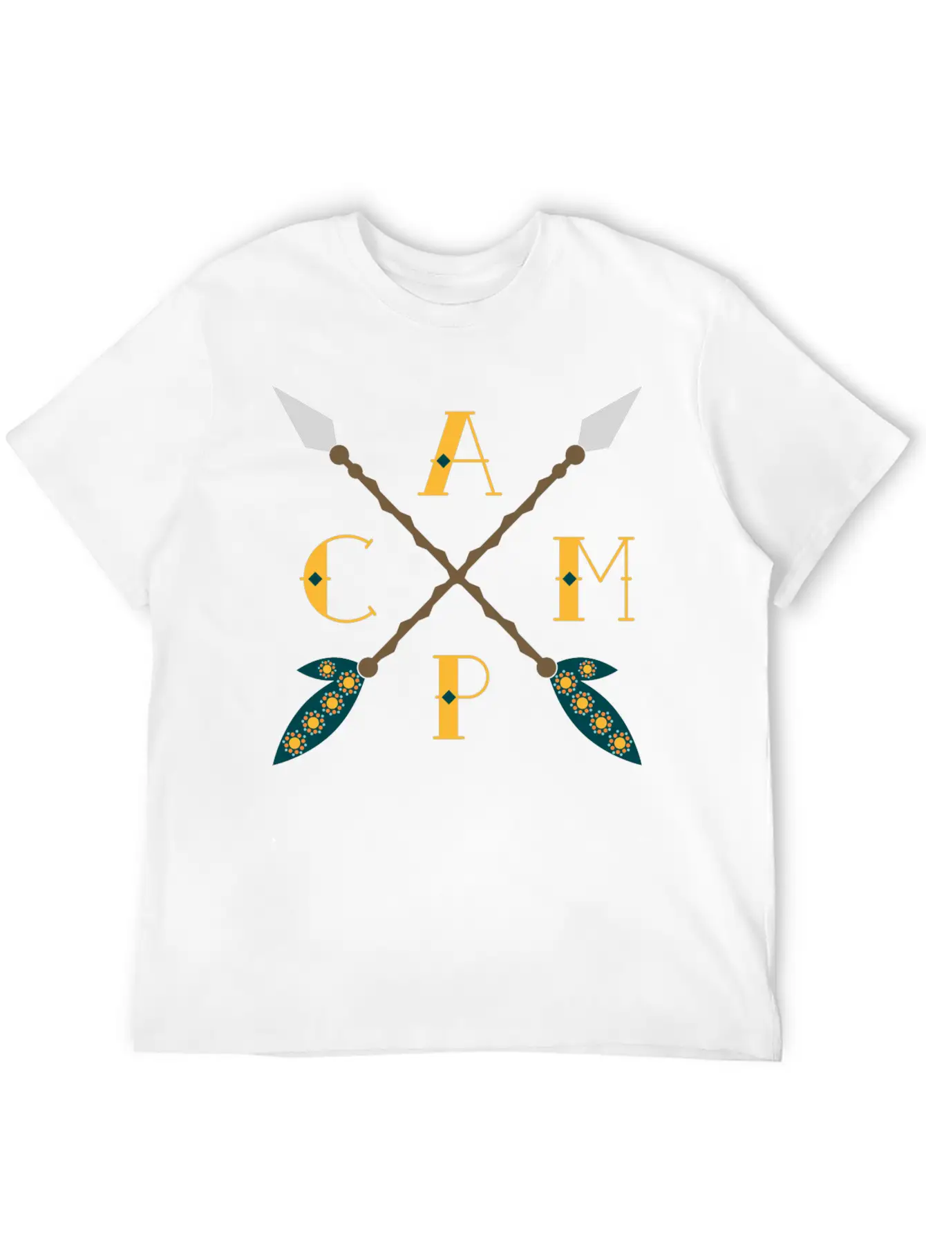 Camp Comfortable Minimalist Graphic Tee – Summer Style Essential