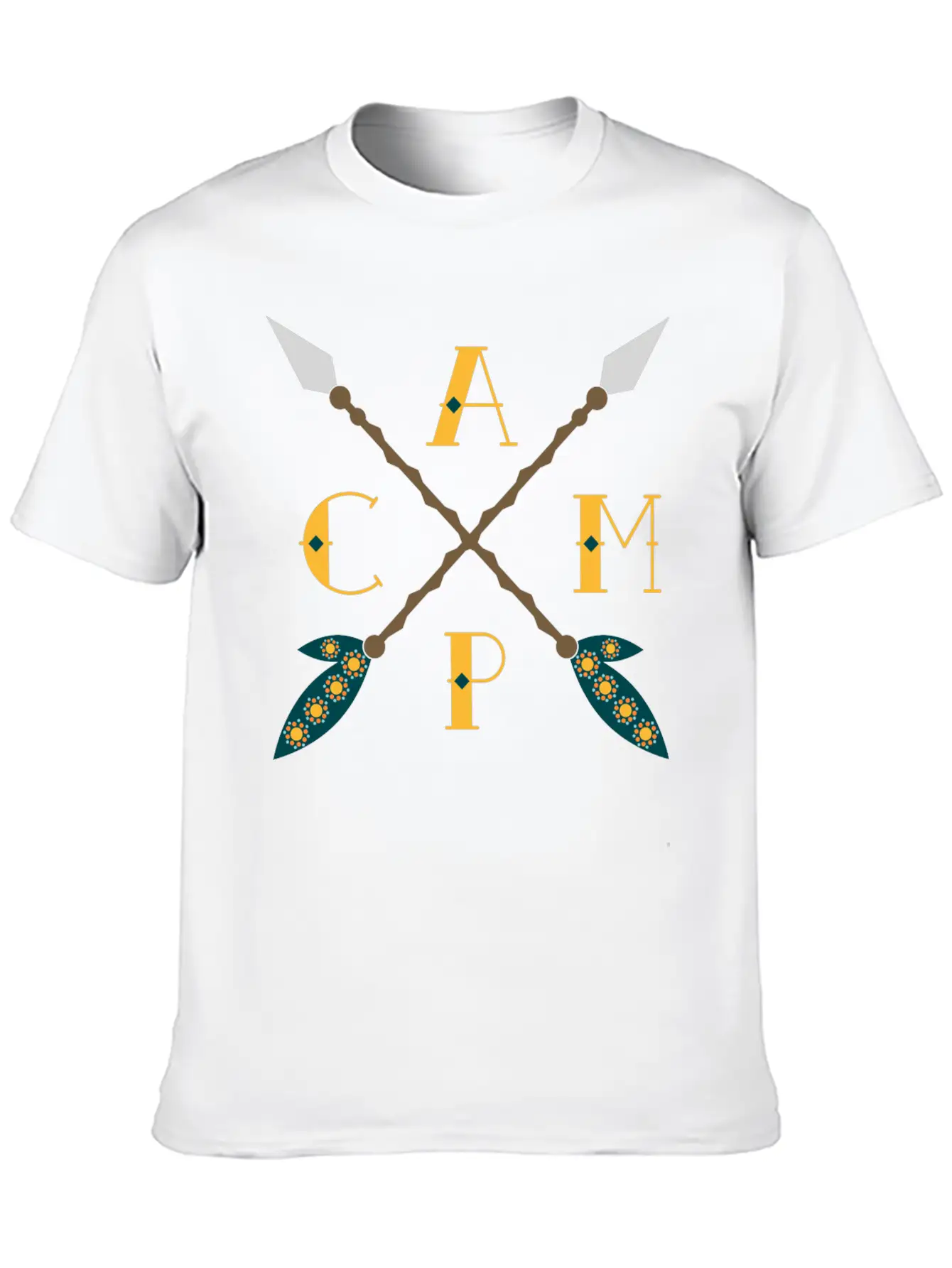 Camp Comfortable Minimalist Graphic Tee – Summer Style Essential