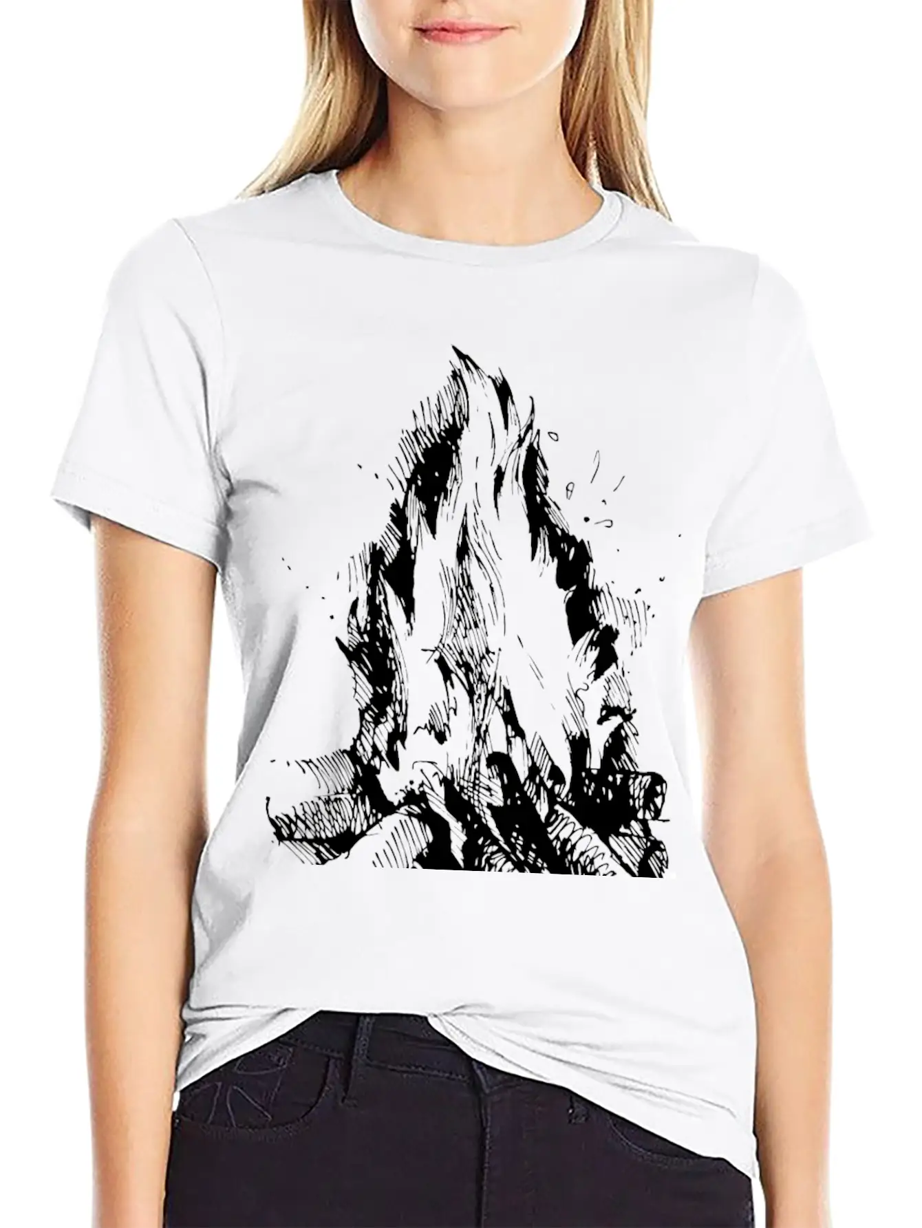 Campfire Timeless Short Sleeve Tee – Comfy And Minimalist Design