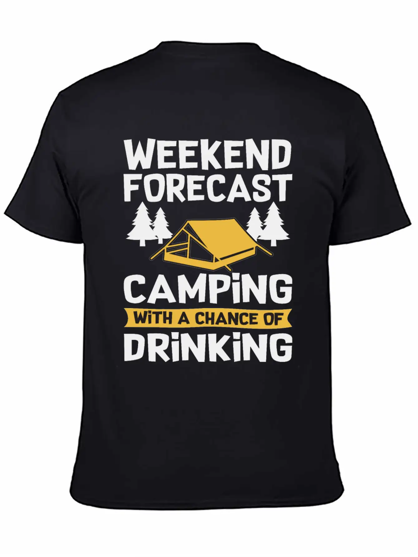 Camping Accessories Unisex Short Sleeve Soft Cotton T-Shirt – Casual Everyday Wear