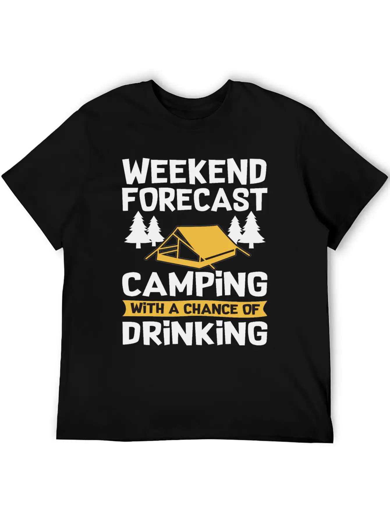 Camping Accessories Unisex Short Sleeve Soft Cotton T-Shirt – Casual Everyday Wear
