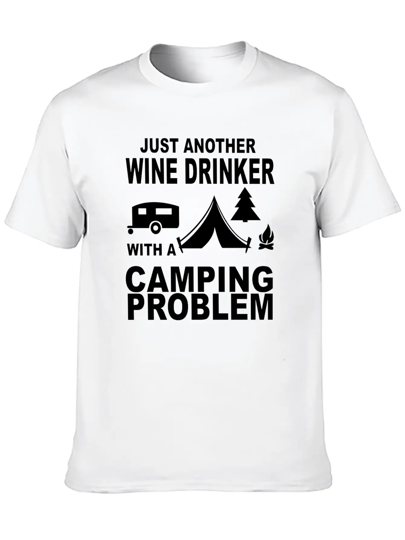 Camping Basic Graphic T-Shirt – Daily Comfort In Soft Cotton