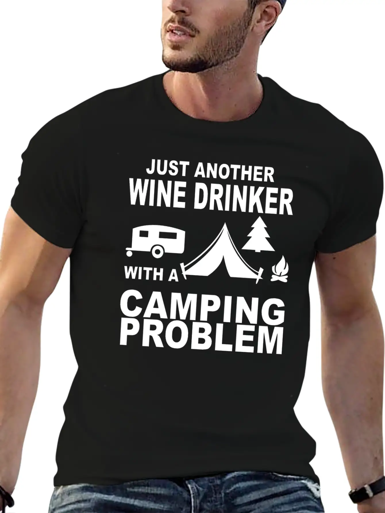 Camping Basic Graphic T-Shirt – Daily Comfort In Soft Cotton