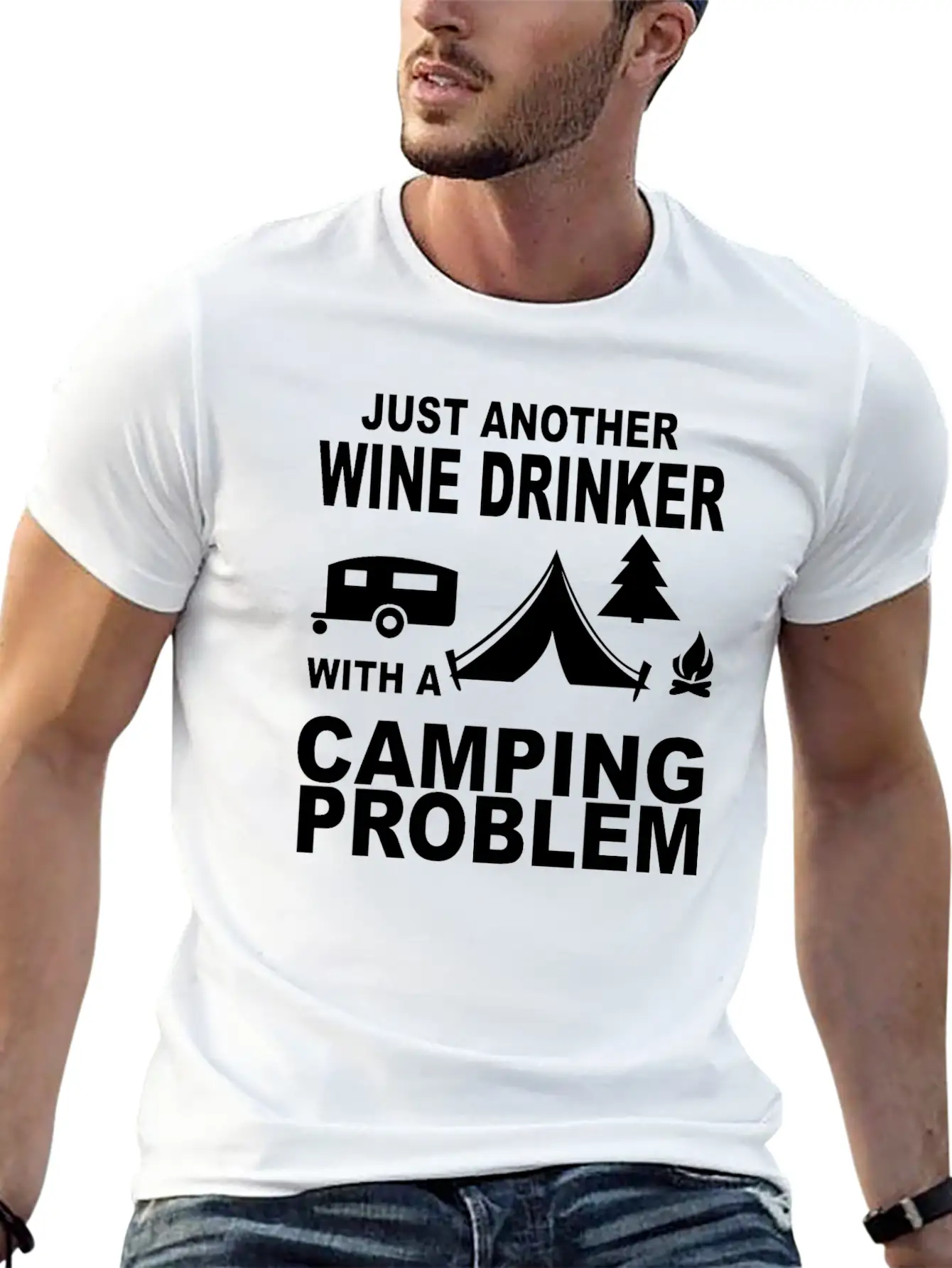 Camping Basic Graphic T-Shirt – Daily Comfort In Soft Cotton