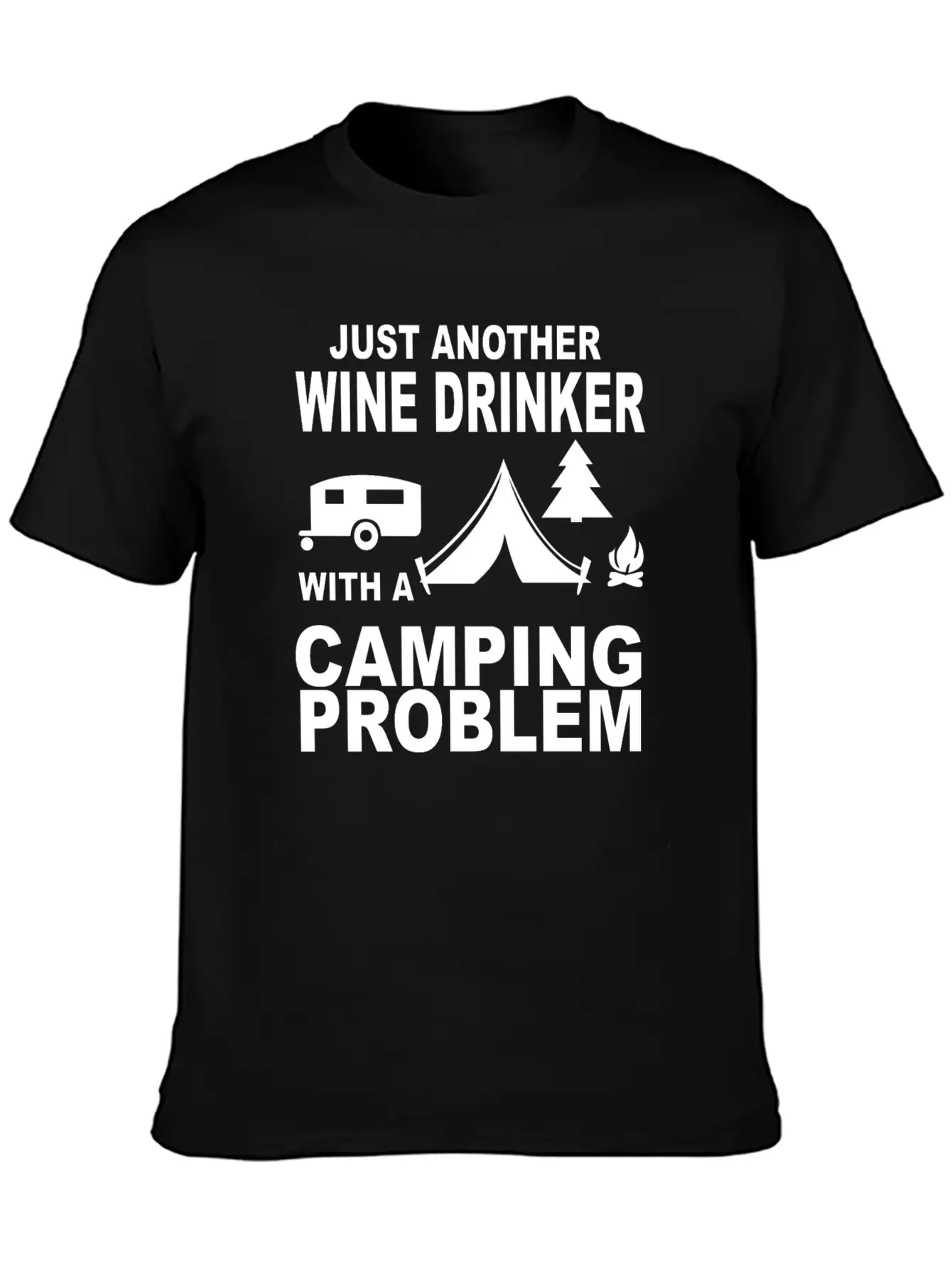 Camping Basic Graphic T-Shirt – Daily Comfort In Soft Cotton