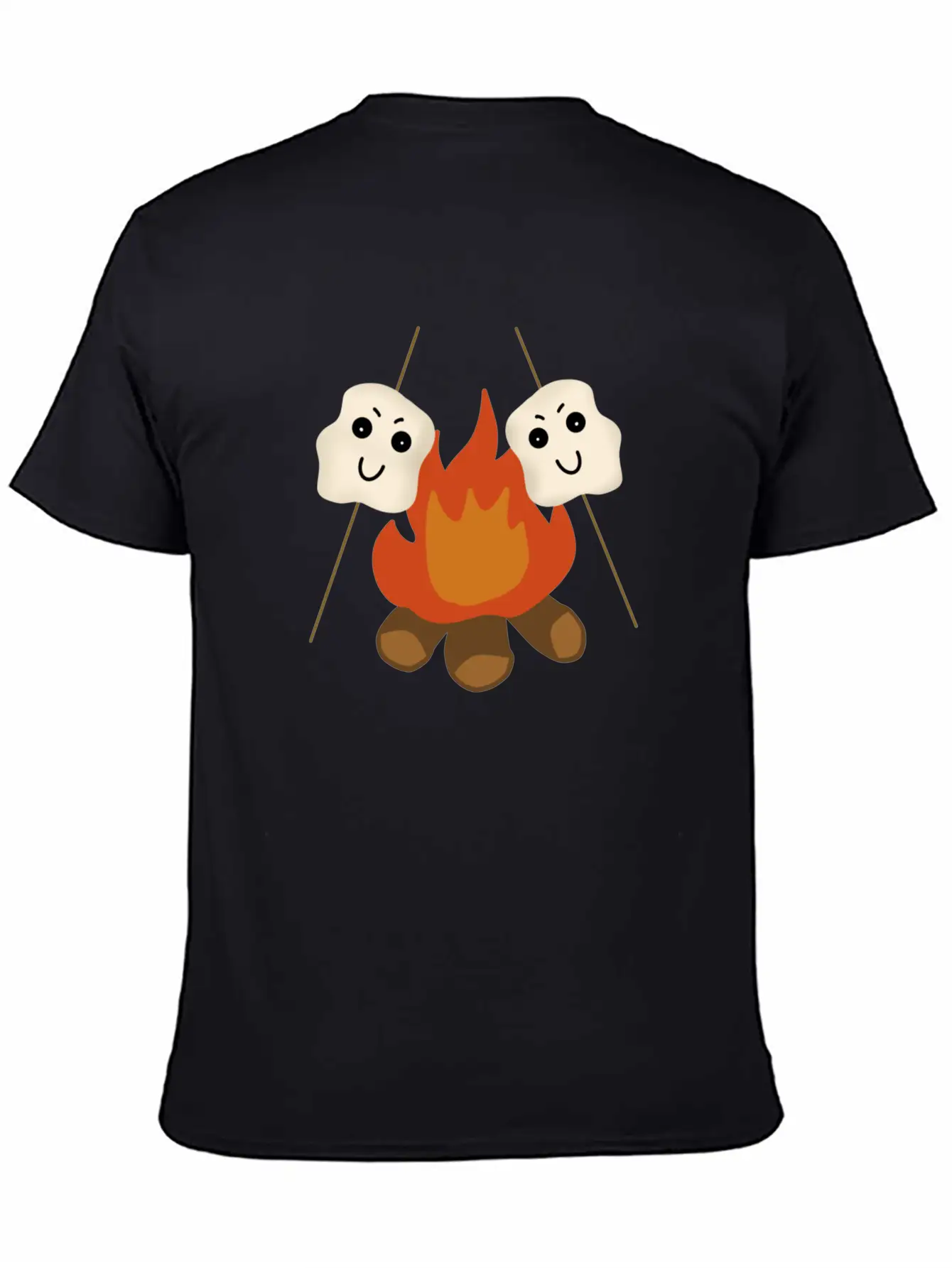 Camping Comfortable Minimalist Graphic Tee – Summer Style Essential