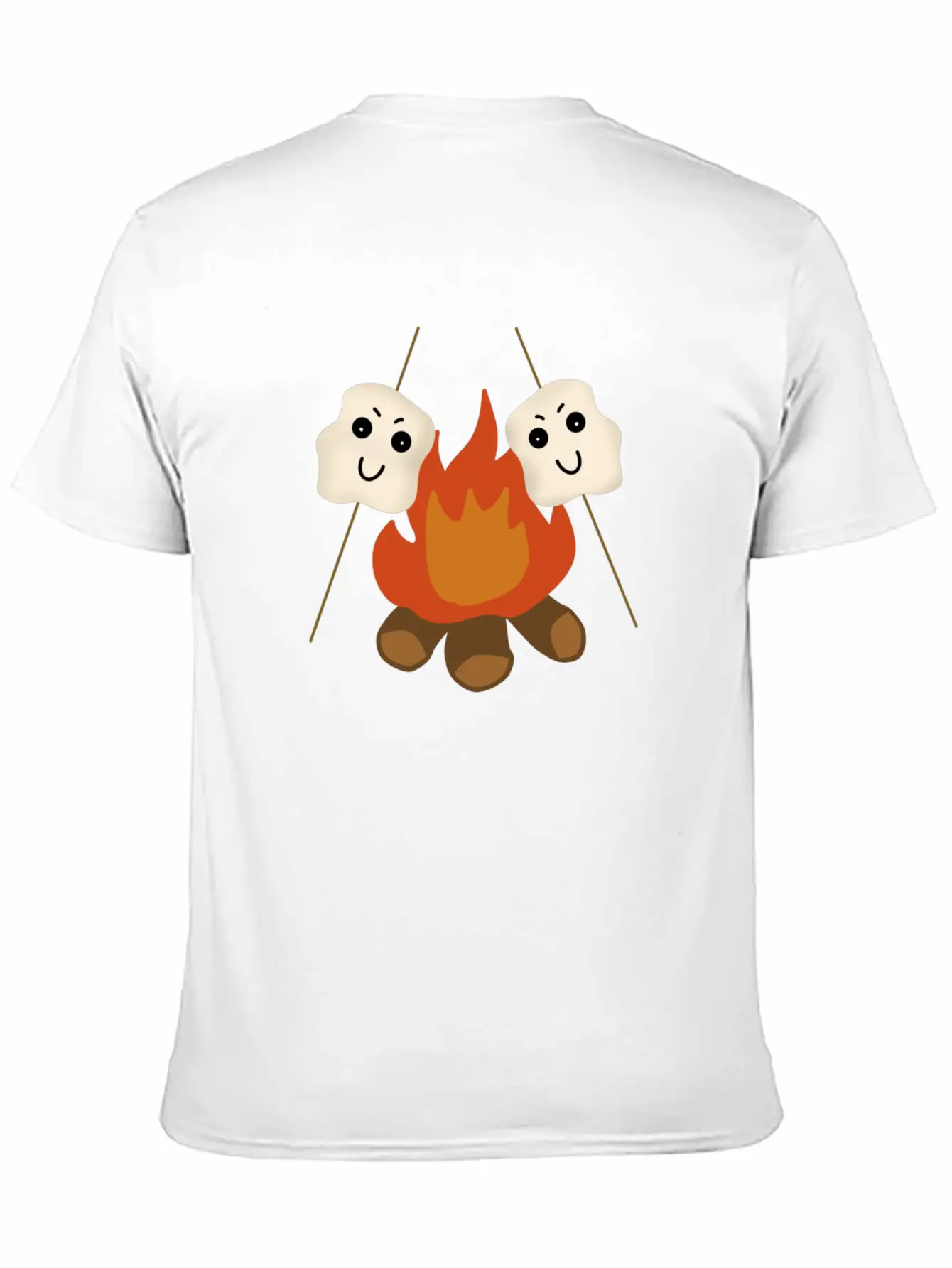 Camping Comfortable Minimalist Graphic Tee – Summer Style Essential