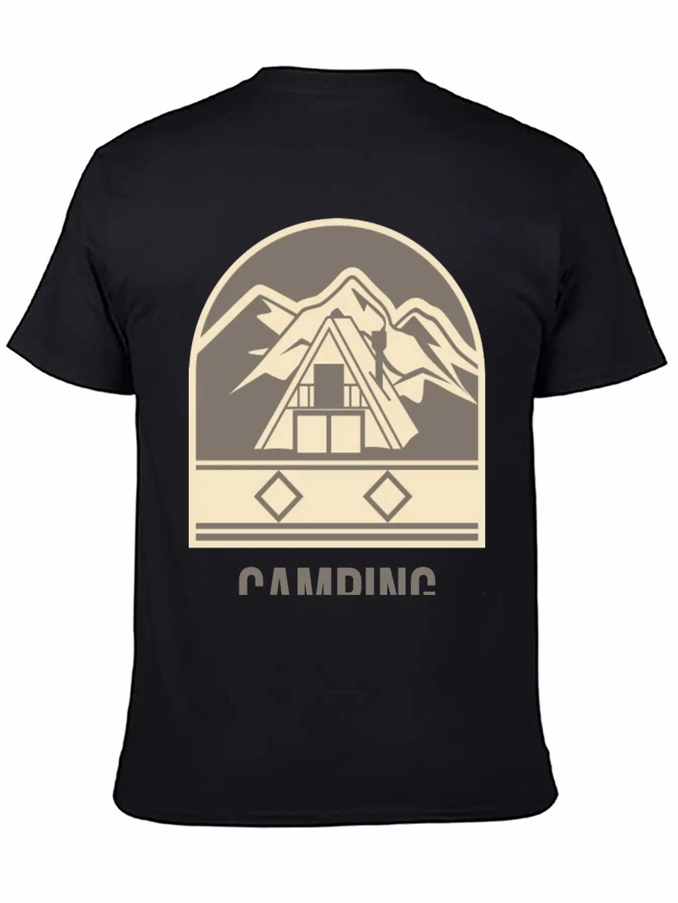 Camping Fills The Soul Camping Comfortable Minimalist Graphic Tee – Summer Style Essential