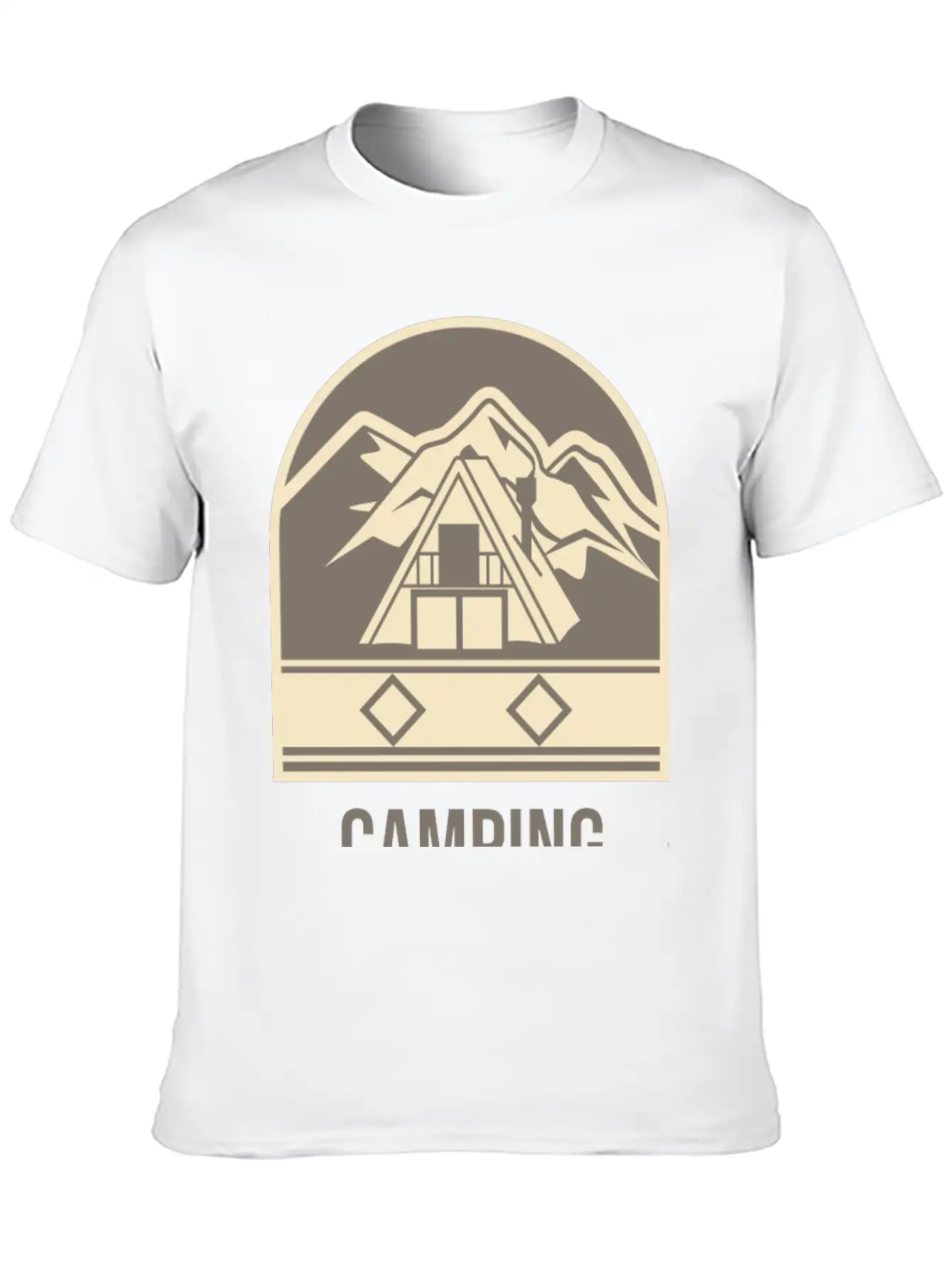 Camping Fills The Soul Camping Comfortable Minimalist Graphic Tee – Summer Style Essential