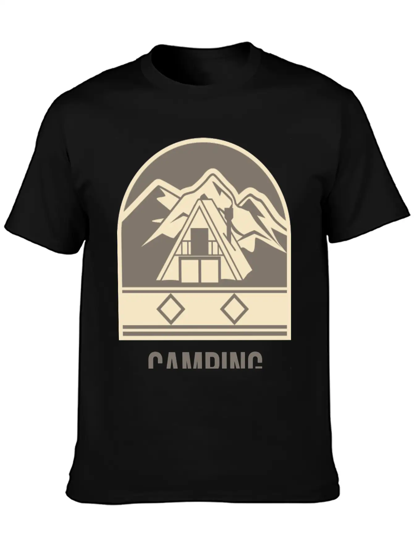 Camping Fills The Soul Camping Comfortable Minimalist Graphic Tee – Summer Style Essential
