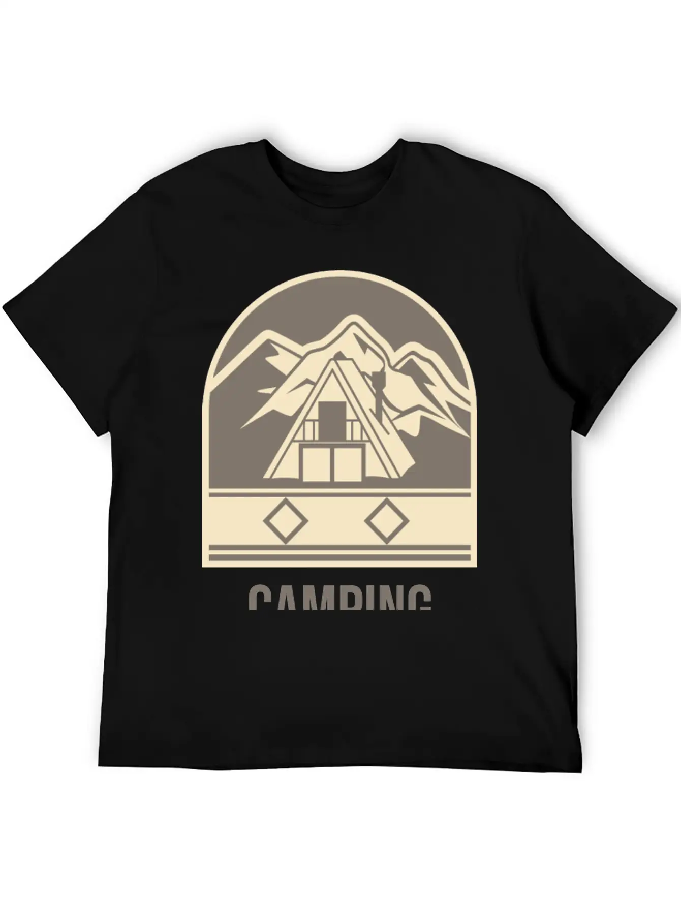 Camping Fills The Soul Camping Comfortable Minimalist Graphic Tee – Summer Style Essential