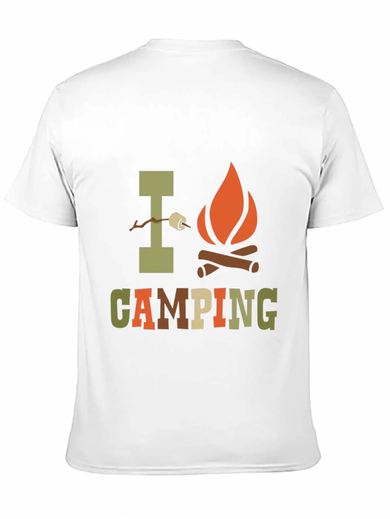 Camping I Camping Shirt Timeless Short Sleeve Tee – Comfy And Minimalist Design