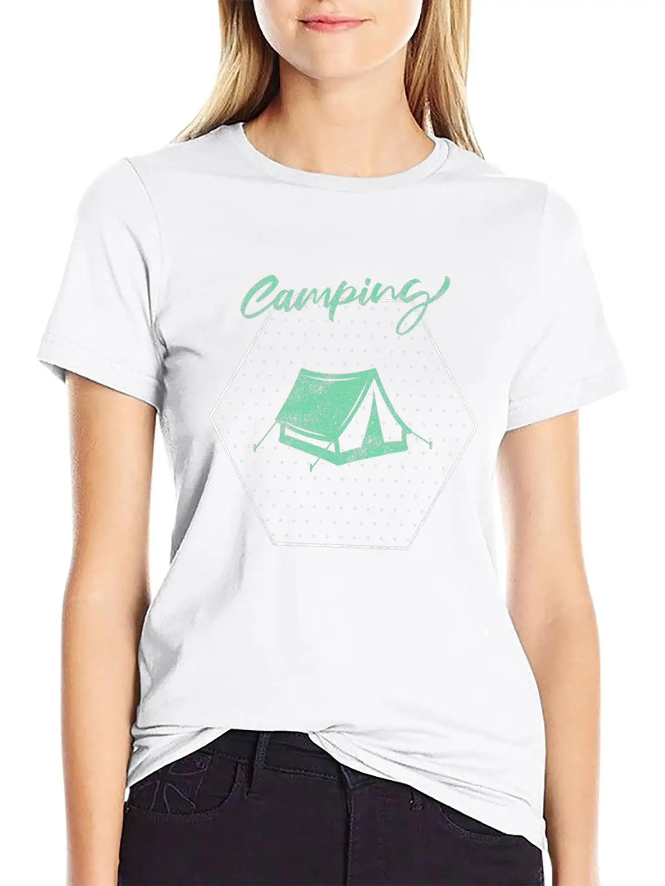 Camping Stylish Everyday T-Shirt – Unisex Basic Cotton Tee