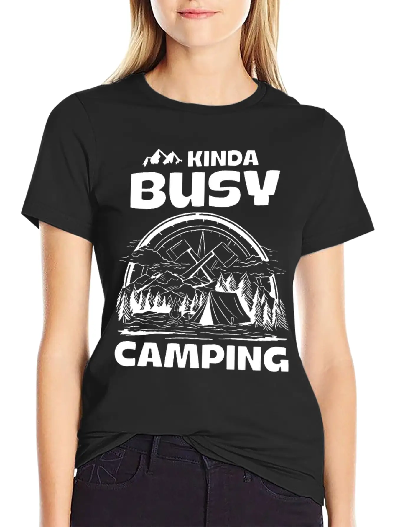 Camping Timeless Short Sleeve Tee – Comfy And Minimalist Design