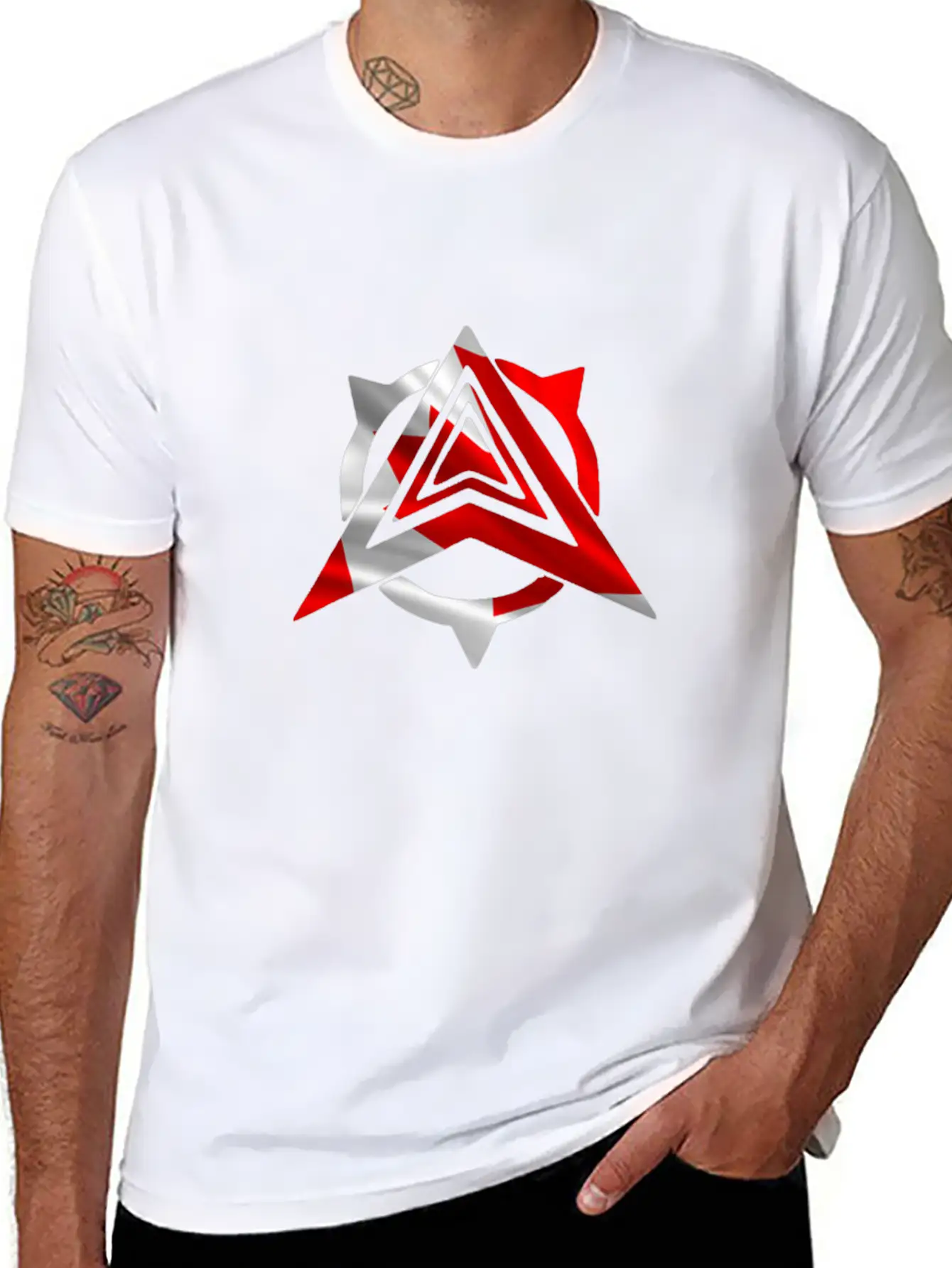 Canada Flag Stylish Everyday T-Shirt – Unisex Basic Cotton Tee