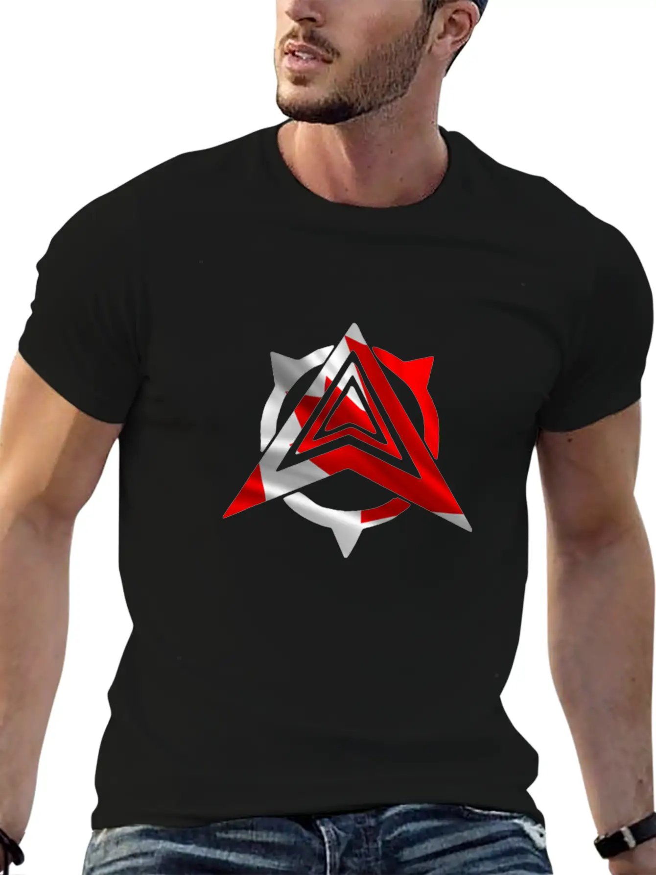 Canada Flag Stylish Everyday T-Shirt – Unisex Basic Cotton Tee